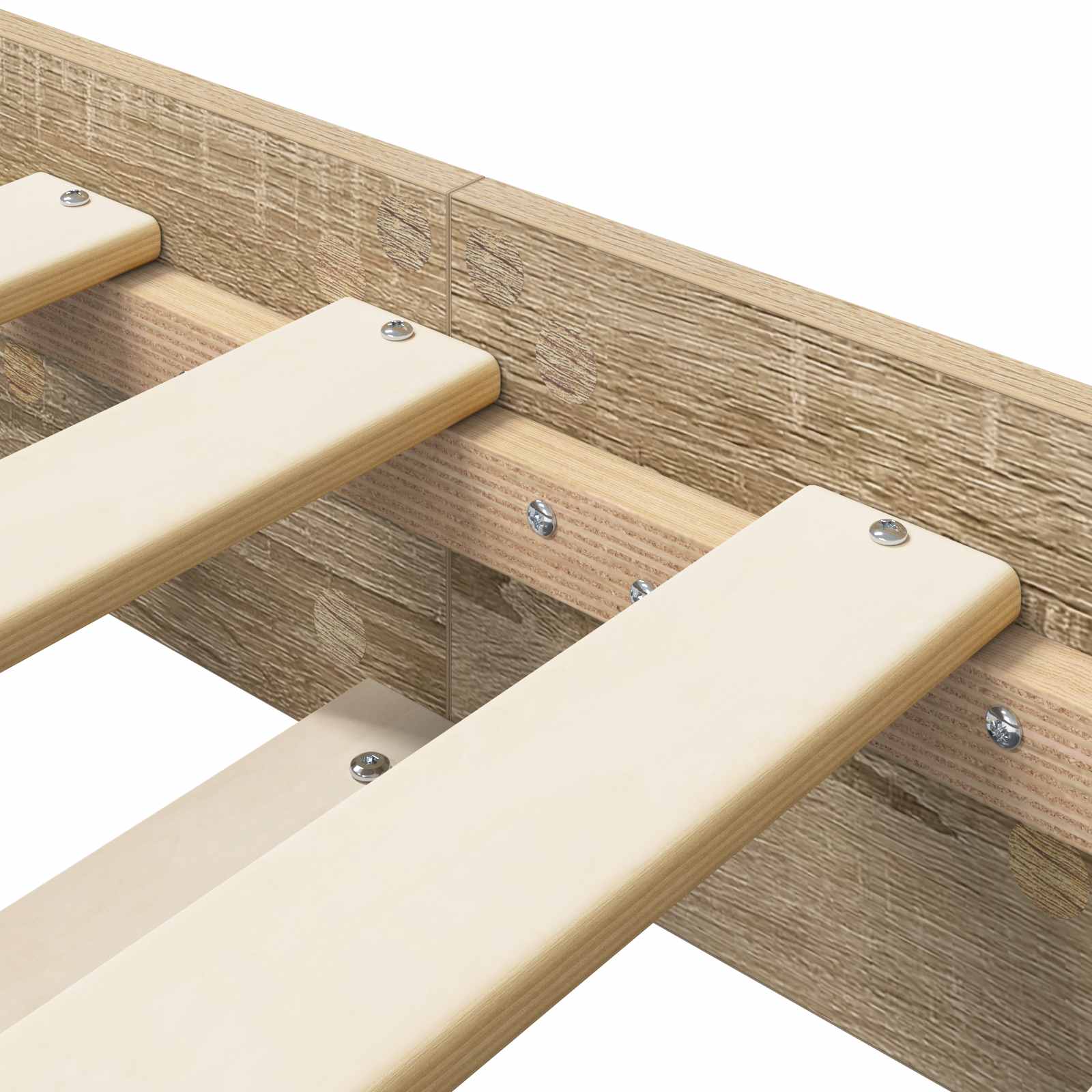 Cadre de lit Chêne Sonoma 80 x 200 cm Bois d'ingénierie - XIOS