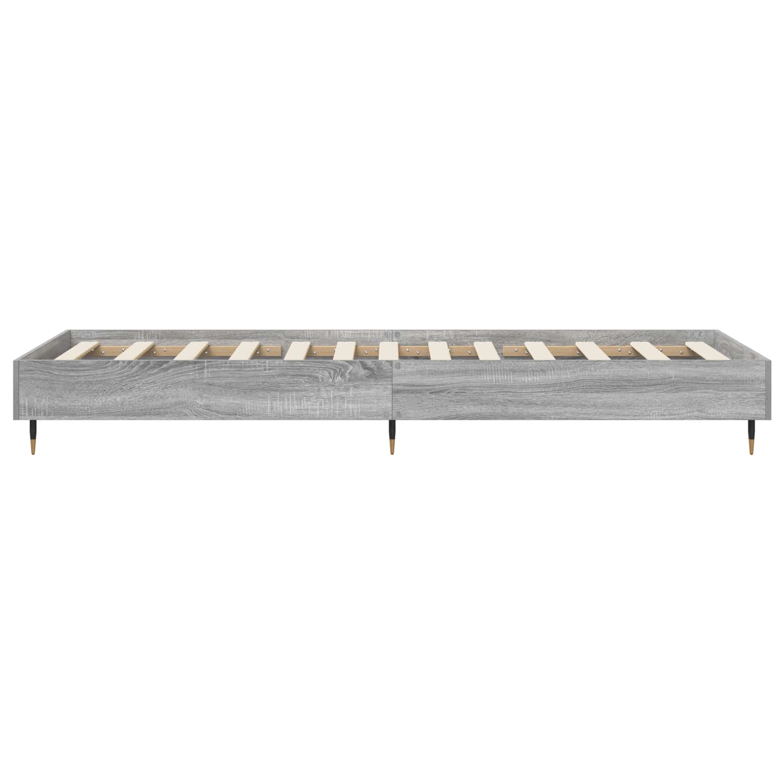 Cadre de lit Sonoma gris 80 x 200 cm Bois d'ingénierie - XIOS