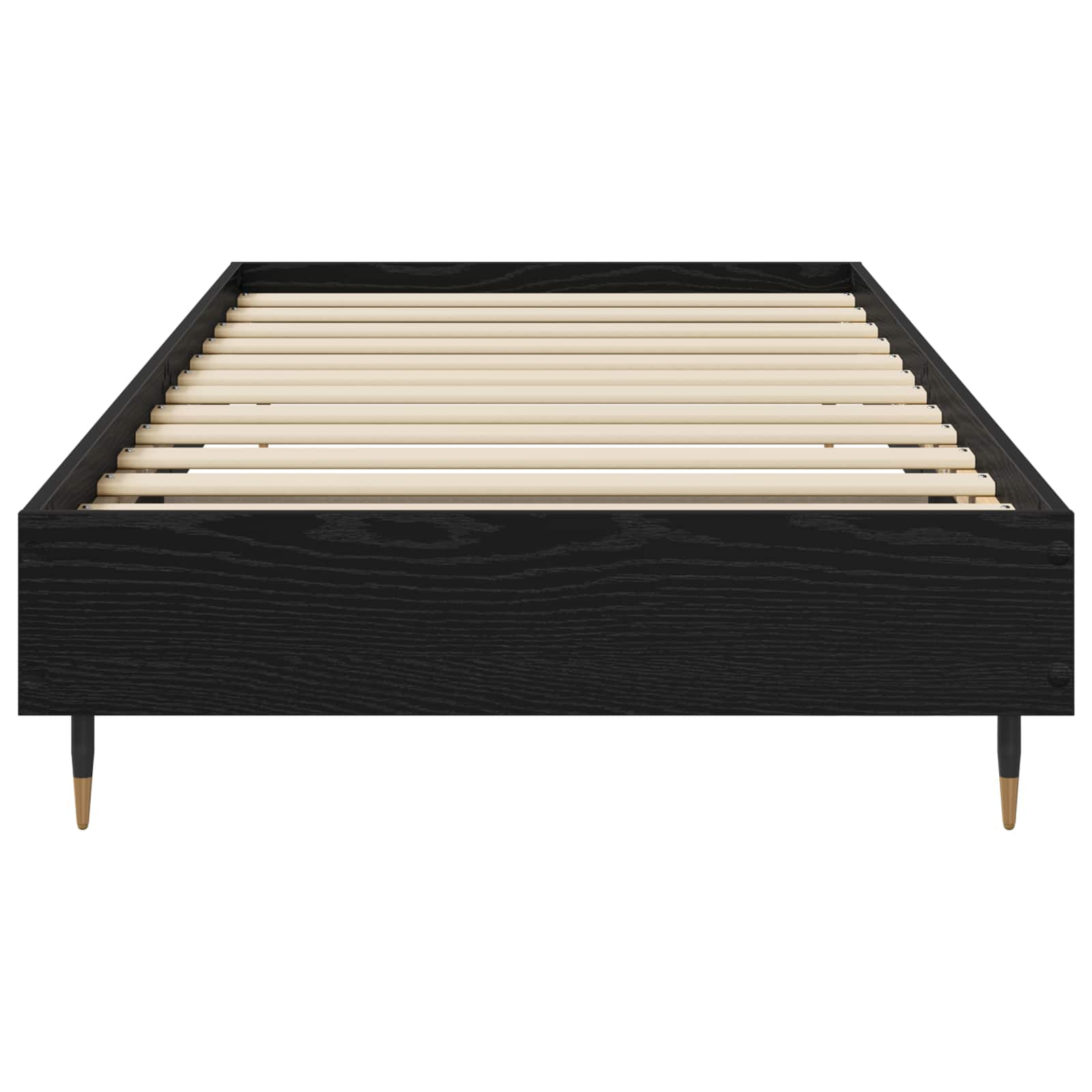 Cadre de lit Chêne noir 80 x 200 cm Bois d'ingénierie - XIOS