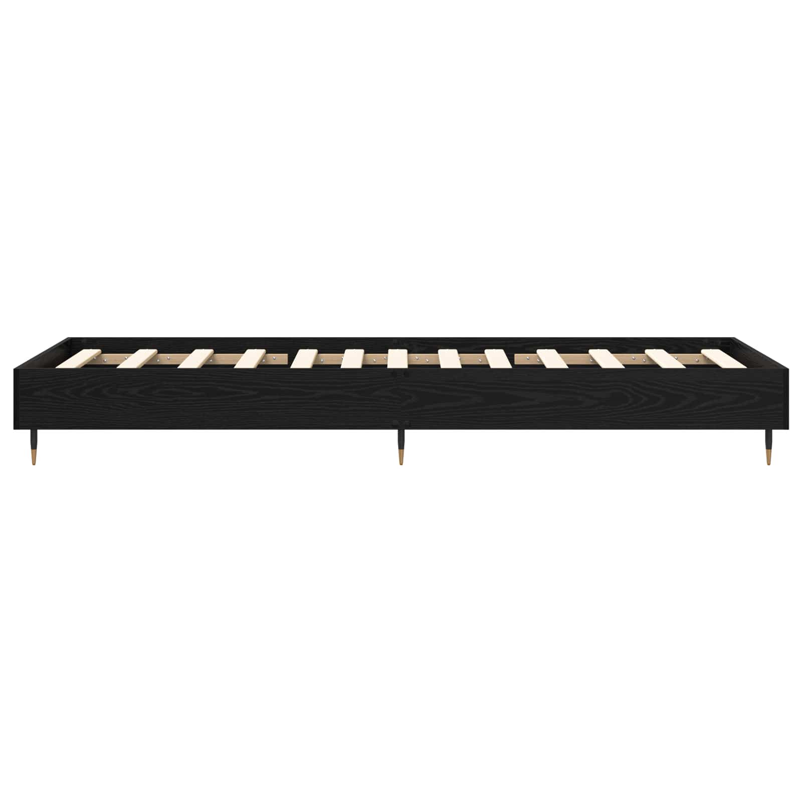 Cadre de lit Chêne noir 80 x 200 cm Bois d'ingénierie - XIOS