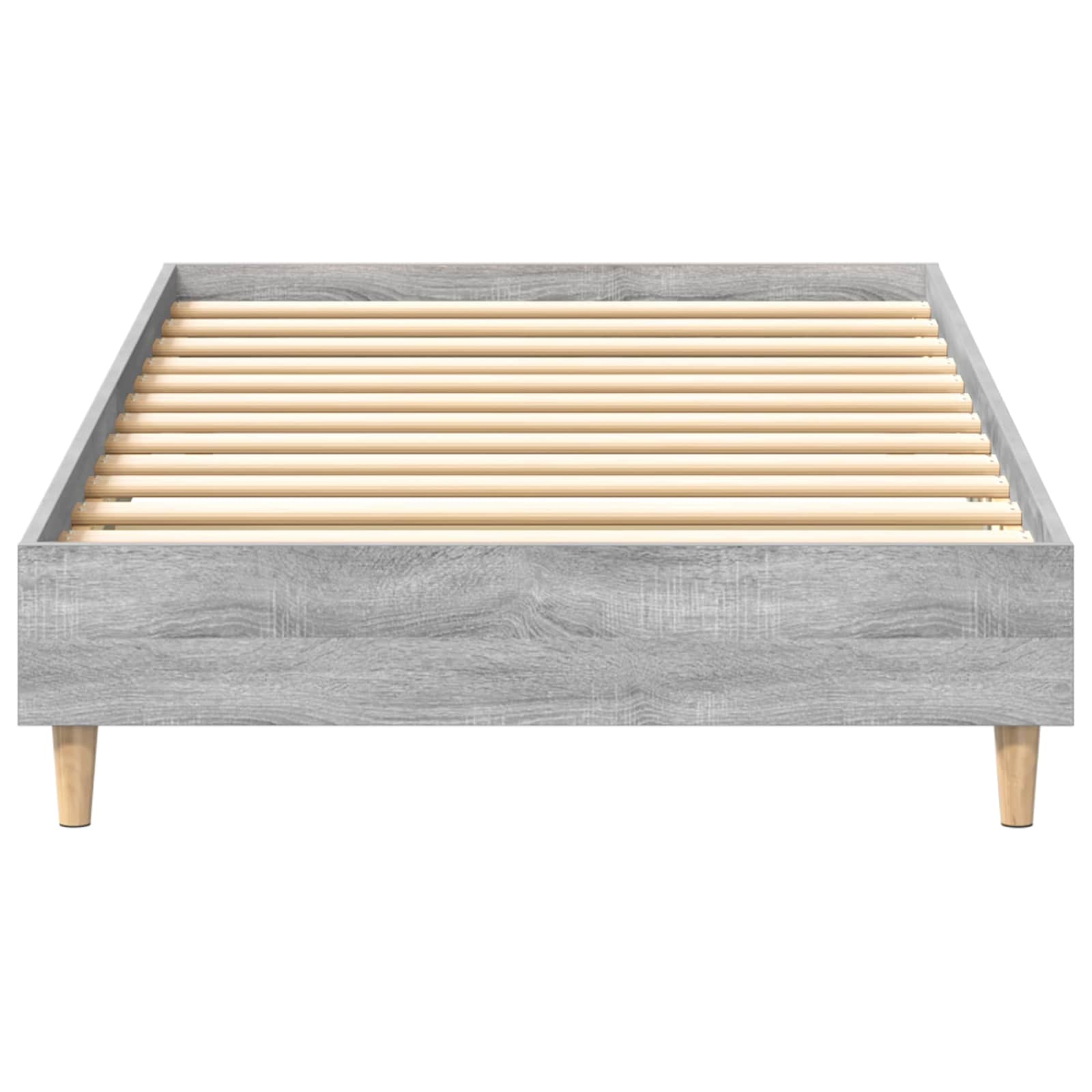 Cadre de lit Sonoma gris 80 x 200 cm Bois d'ingénierie - XIOS
