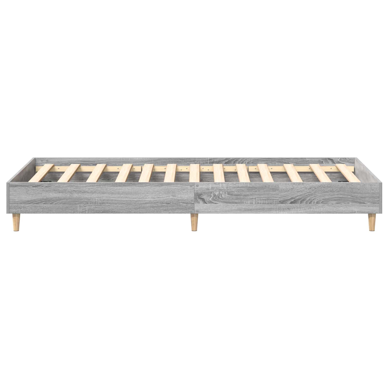 Cadre de lit Sonoma gris 80 x 200 cm Bois d'ingénierie - XIOS