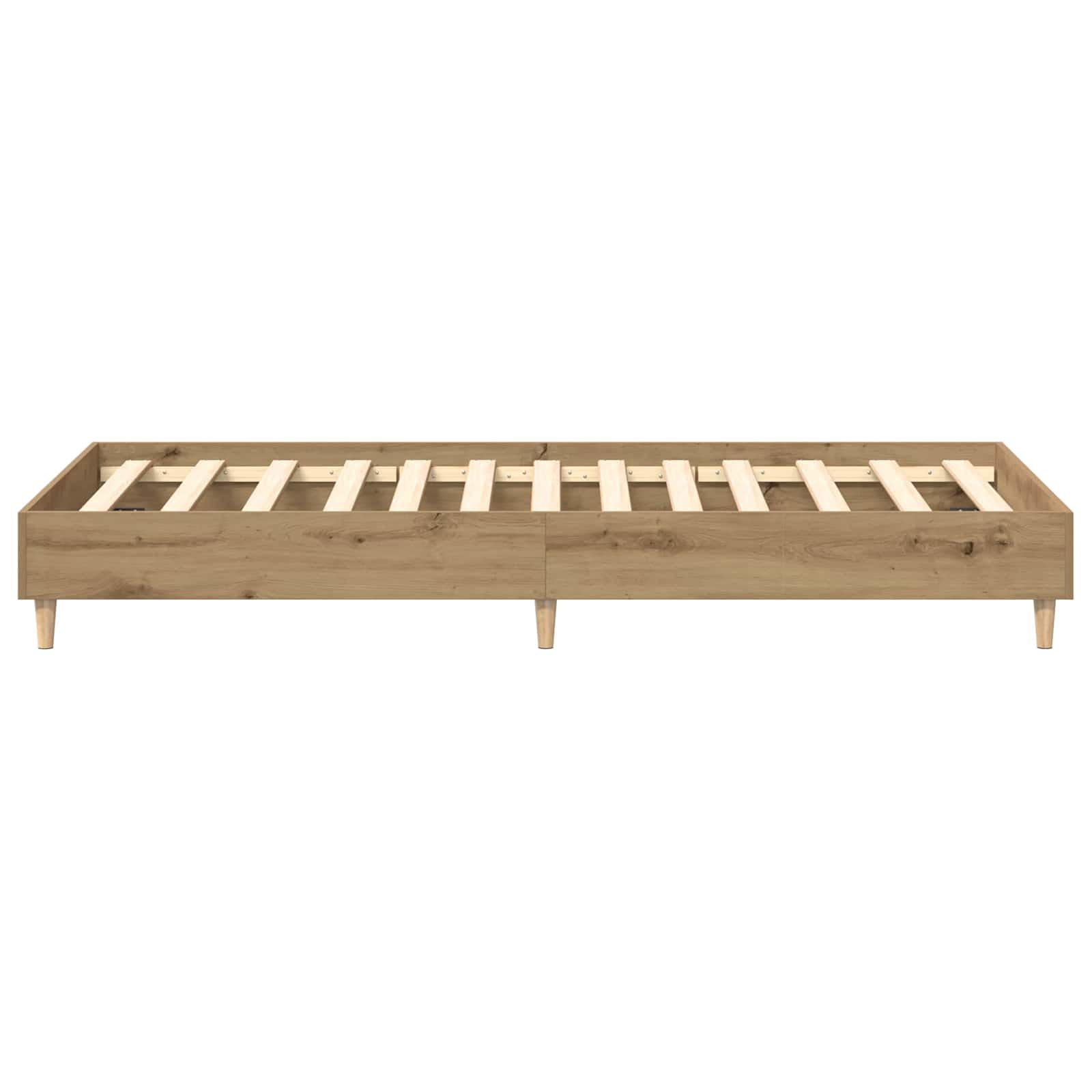 Cadre de lit Chêne artisanal 80 x 200 cm Bois d'ingénierie - XIOS