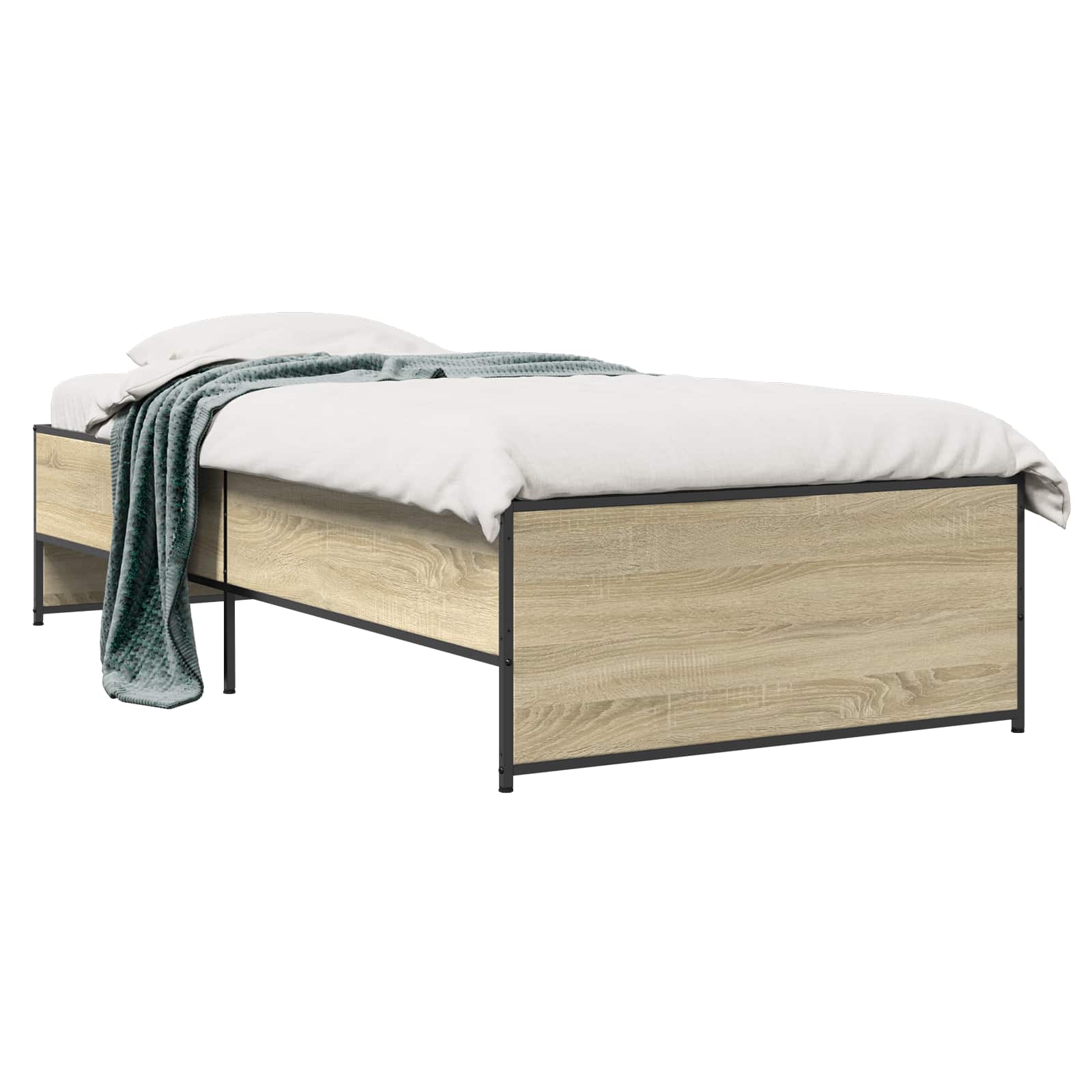 Cadre de lit Chêne Sonoma 80 x 200 cm Bois d'ingénierie - XIOS