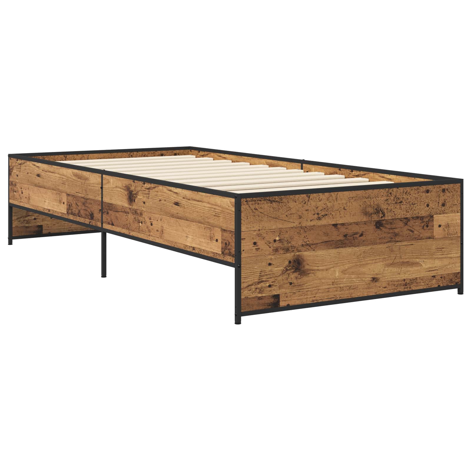 Cadre de lit Bois ancien 80 x 200 cm Bois d'ingénierie - XIOS
