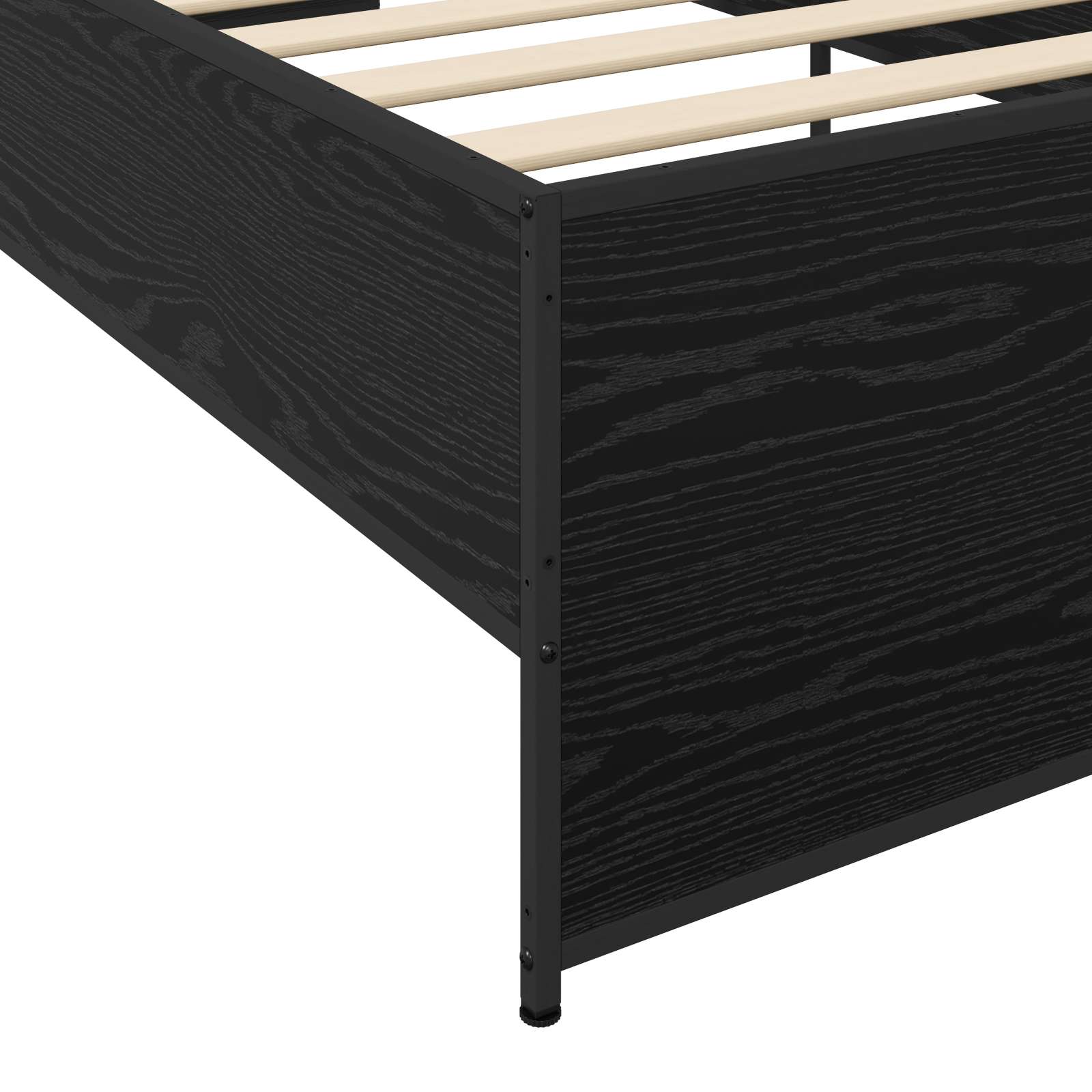 Cadre de lit Chêne noir 80 x 200 cm Bois d'ingénierie - XIOS