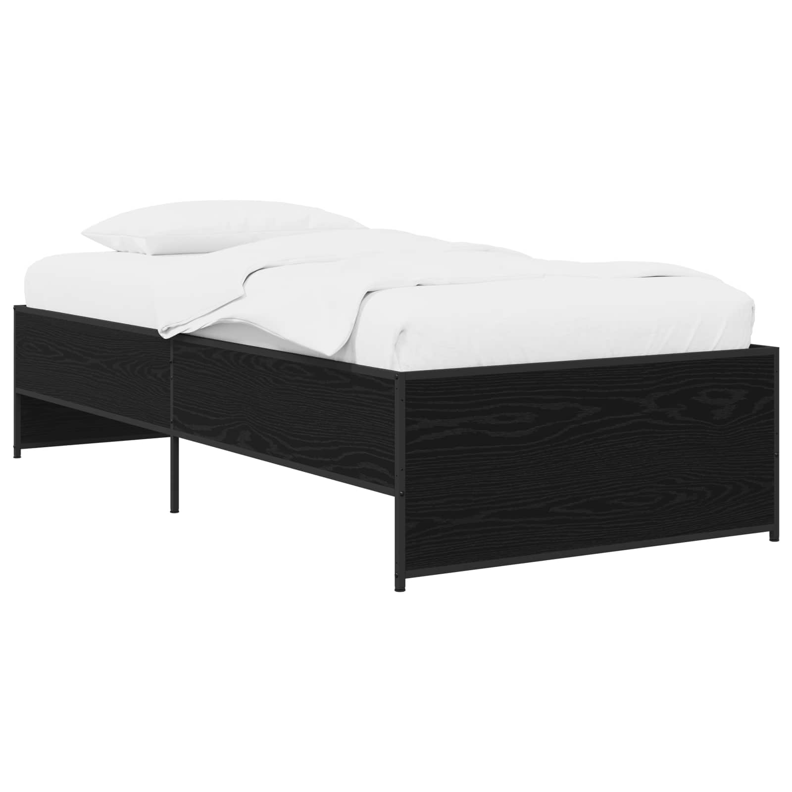 Cadre de lit Chêne noir 80 x 200 cm Bois d'ingénierie - XIOS