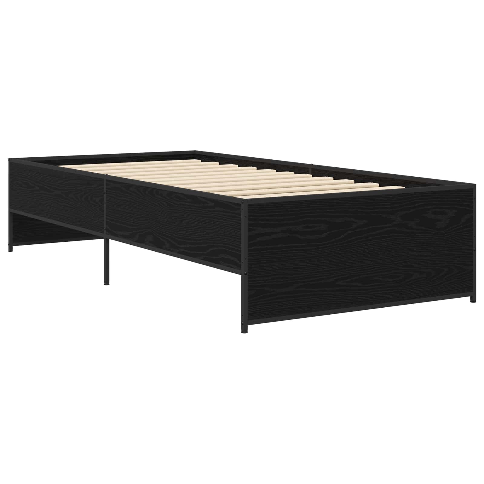 Cadre de lit Chêne noir 80 x 200 cm Bois d'ingénierie - XIOS
