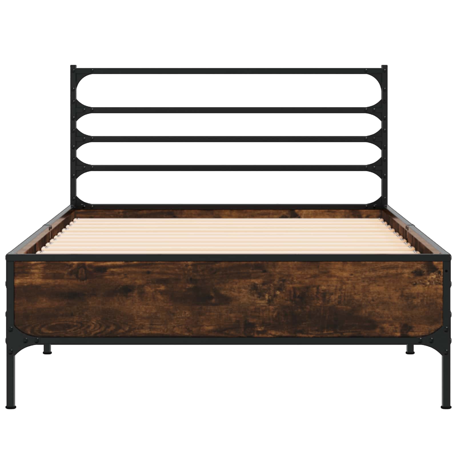 Cadre de lit Chêne fumé 80 x 200 cm Bois d'ingénierie - XIOS