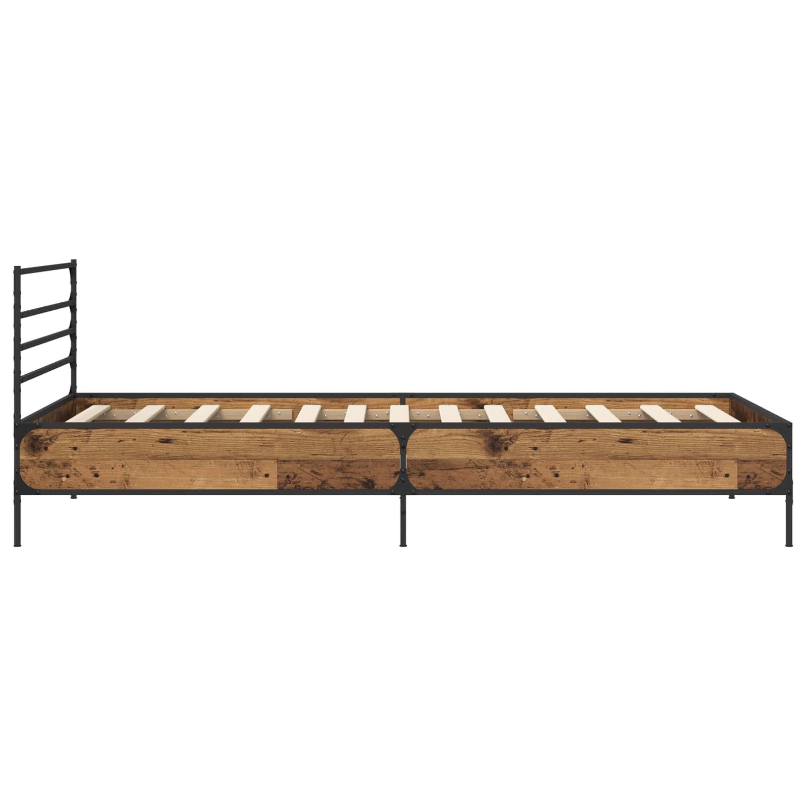 Cadre de lit Bois ancien 80 x 200 cm Bois d'ingénierie - XIOS