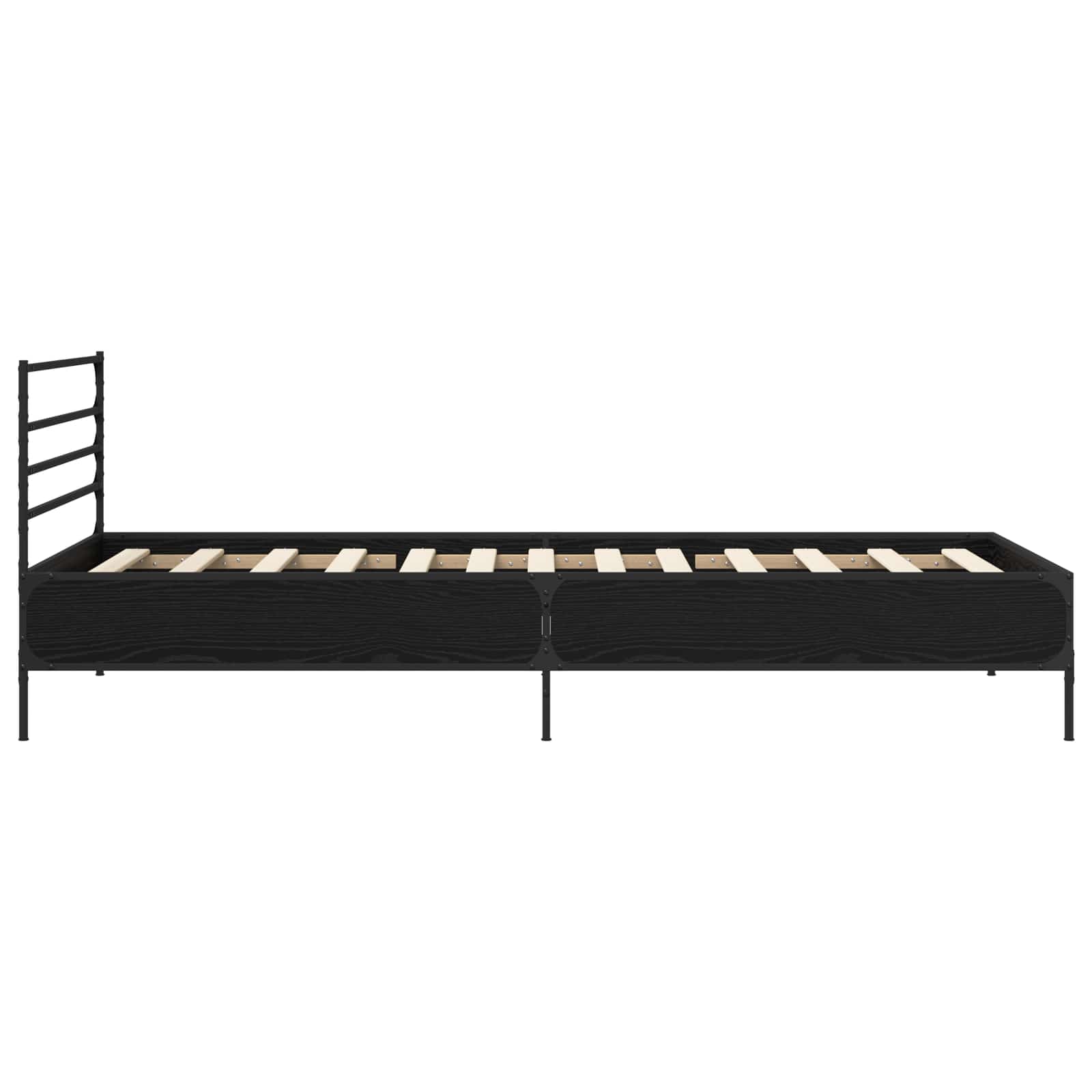 Cadre de lit Chêne noir 80 x 200 cm Bois d'ingénierie - XIOS