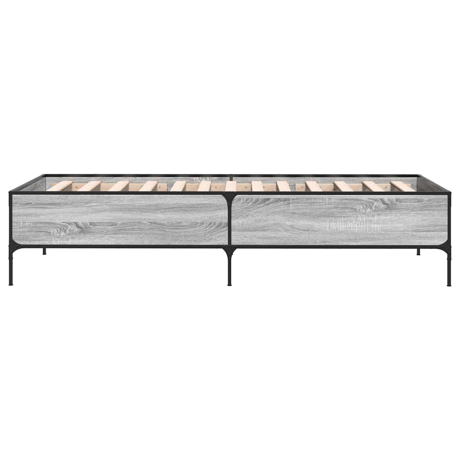 Cadre de lit Sonoma gris 80 x 200 cm Bois d'ingénierie - XIOS