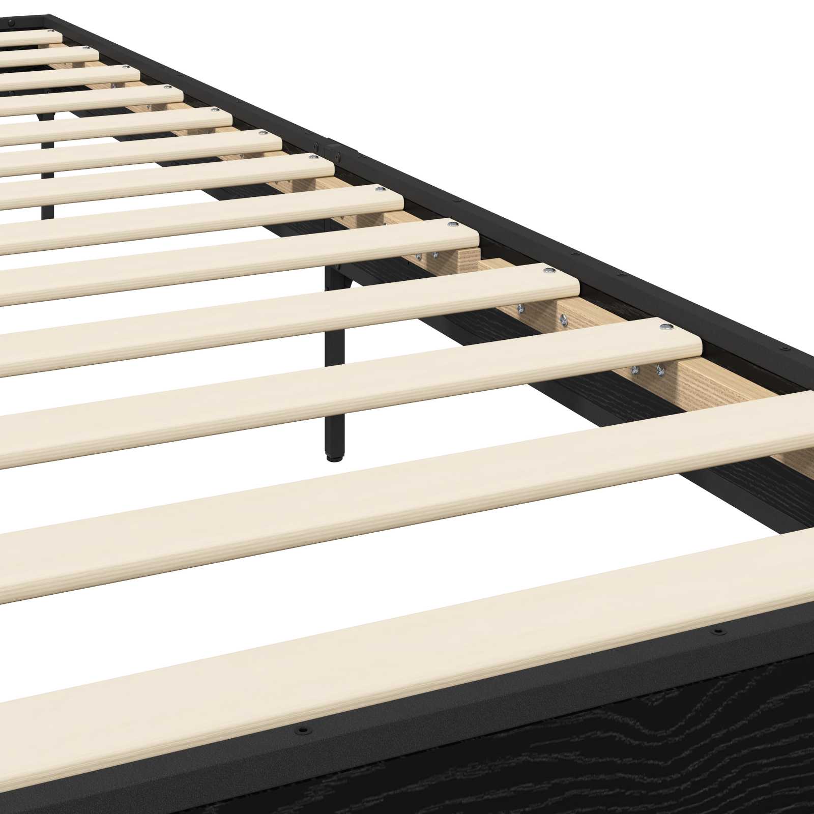 Cadre de lit Chêne noir 80 x 200 cm Bois d'ingénierie - XIOS