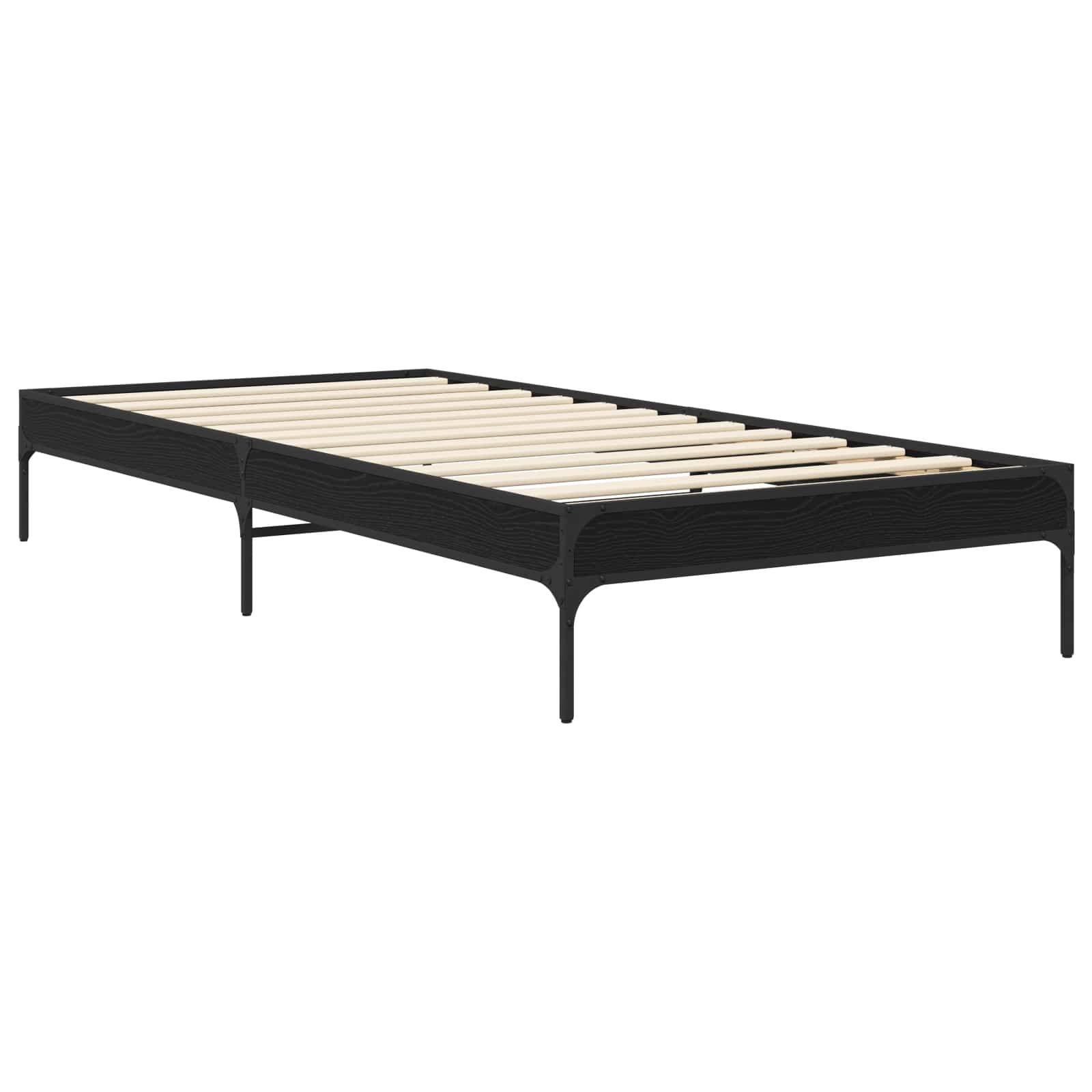 Cadre de lit Chêne noir 80 x 200 cm Bois d'ingénierie - XIOS