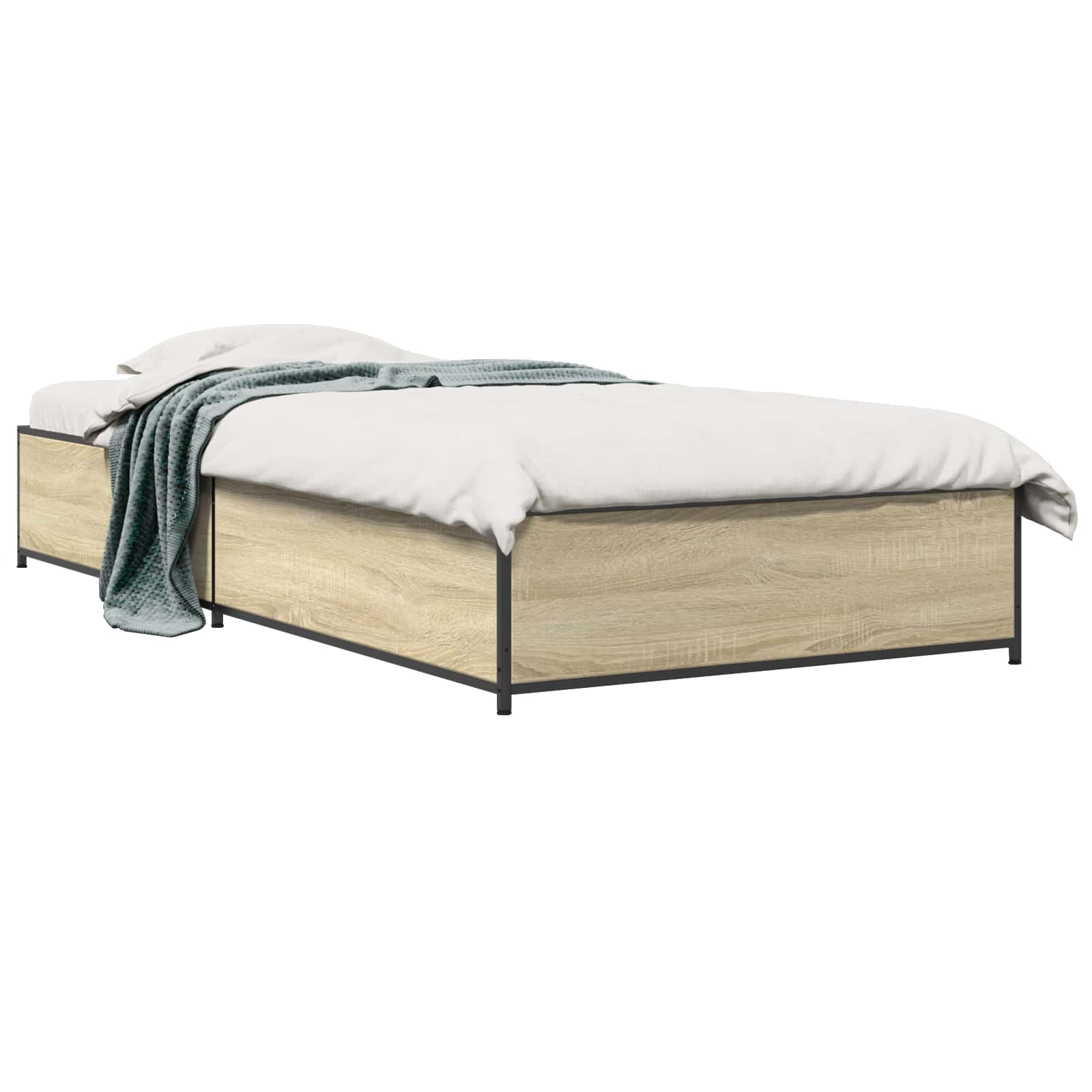 Cadre de lit Chêne Sonoma 80 x 200 cm Bois d'ingénierie - XIOS