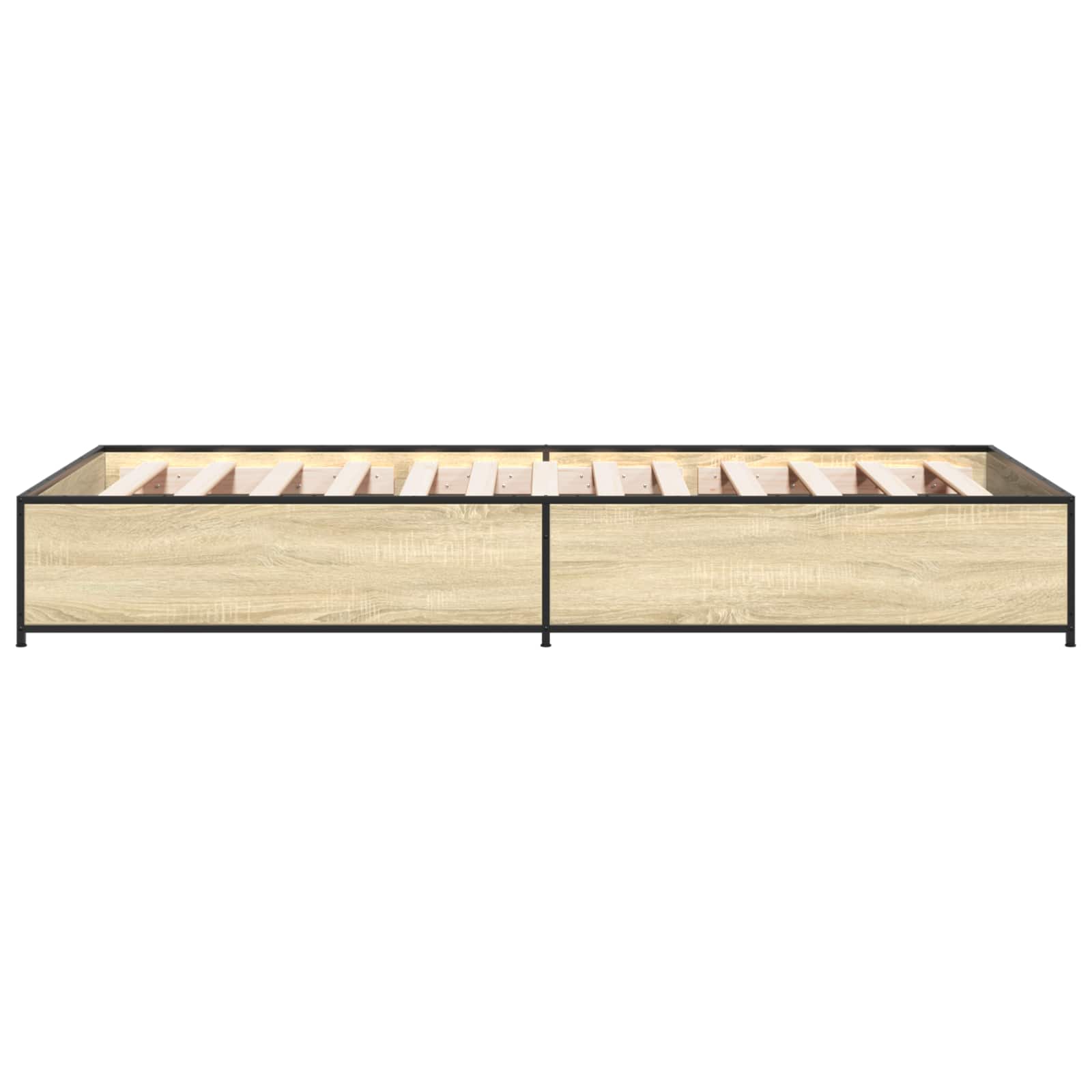 Cadre de lit Chêne Sonoma 80 x 200 cm Bois d'ingénierie - XIOS