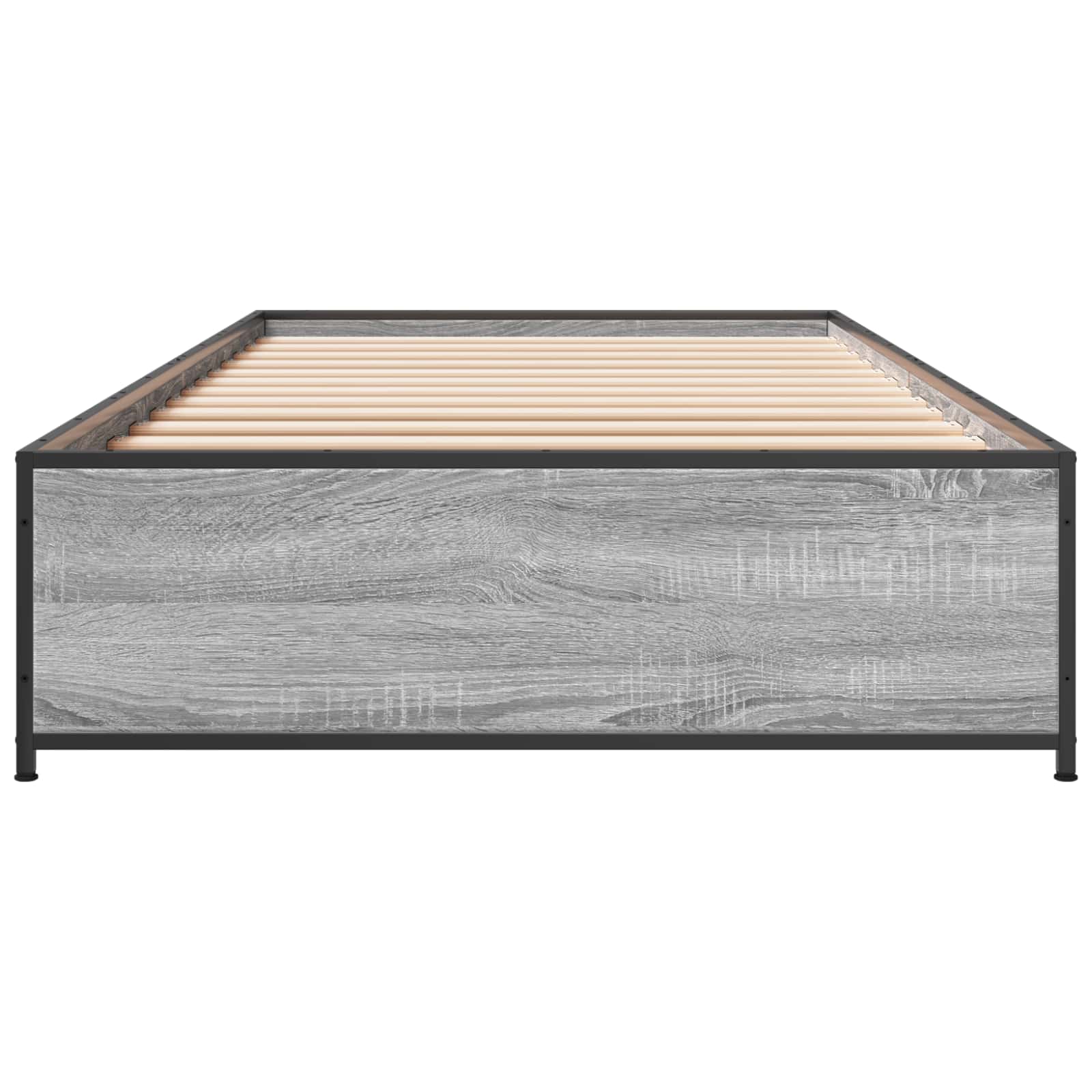 Cadre de lit Sonoma gris 80 x 200 cm Bois d'ingénierie - XIOS
