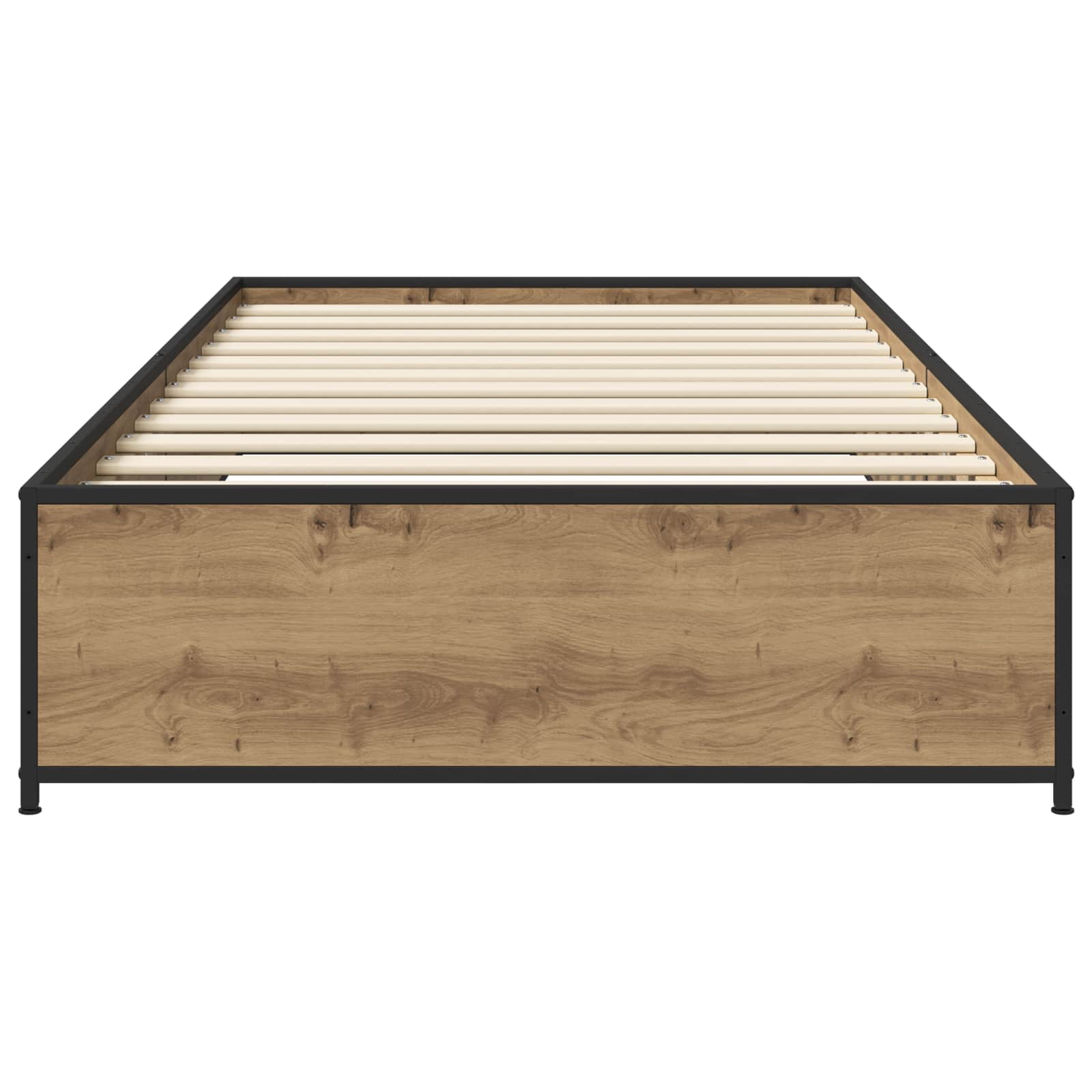 Cadre de lit Chêne artisanal 80 x 200 cm Bois d'ingénierie - XIOS