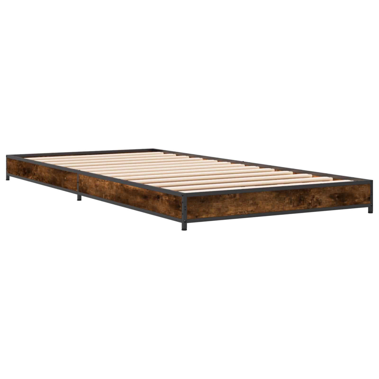 Cadre de lit Chêne fumé 80 x 200 cm Bois d'ingénierie - XIOS