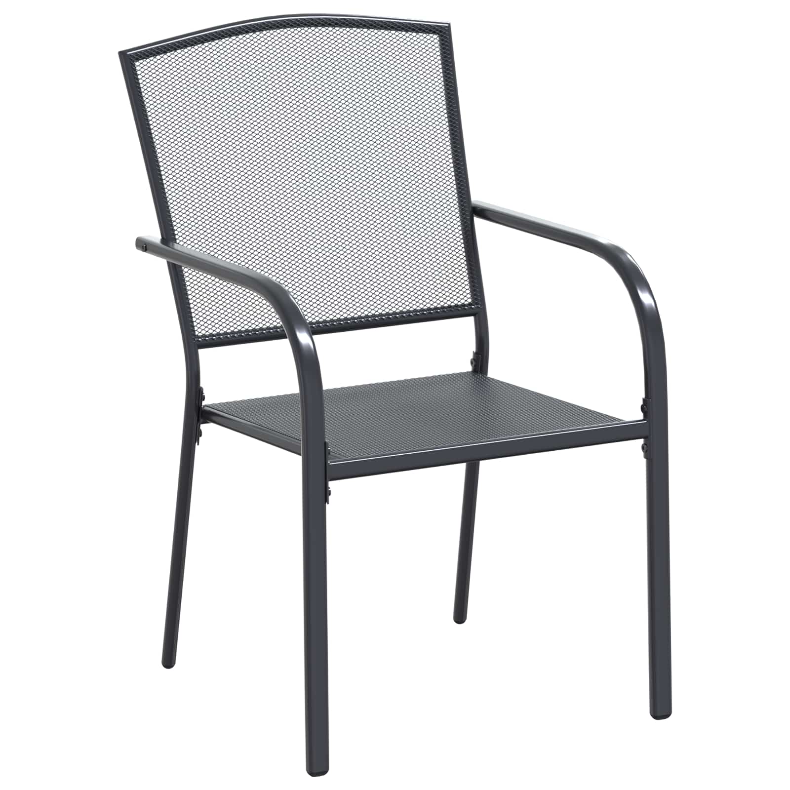 Ensemble de salle à manger pour jardin 7 pcs Anthracite - XIOS