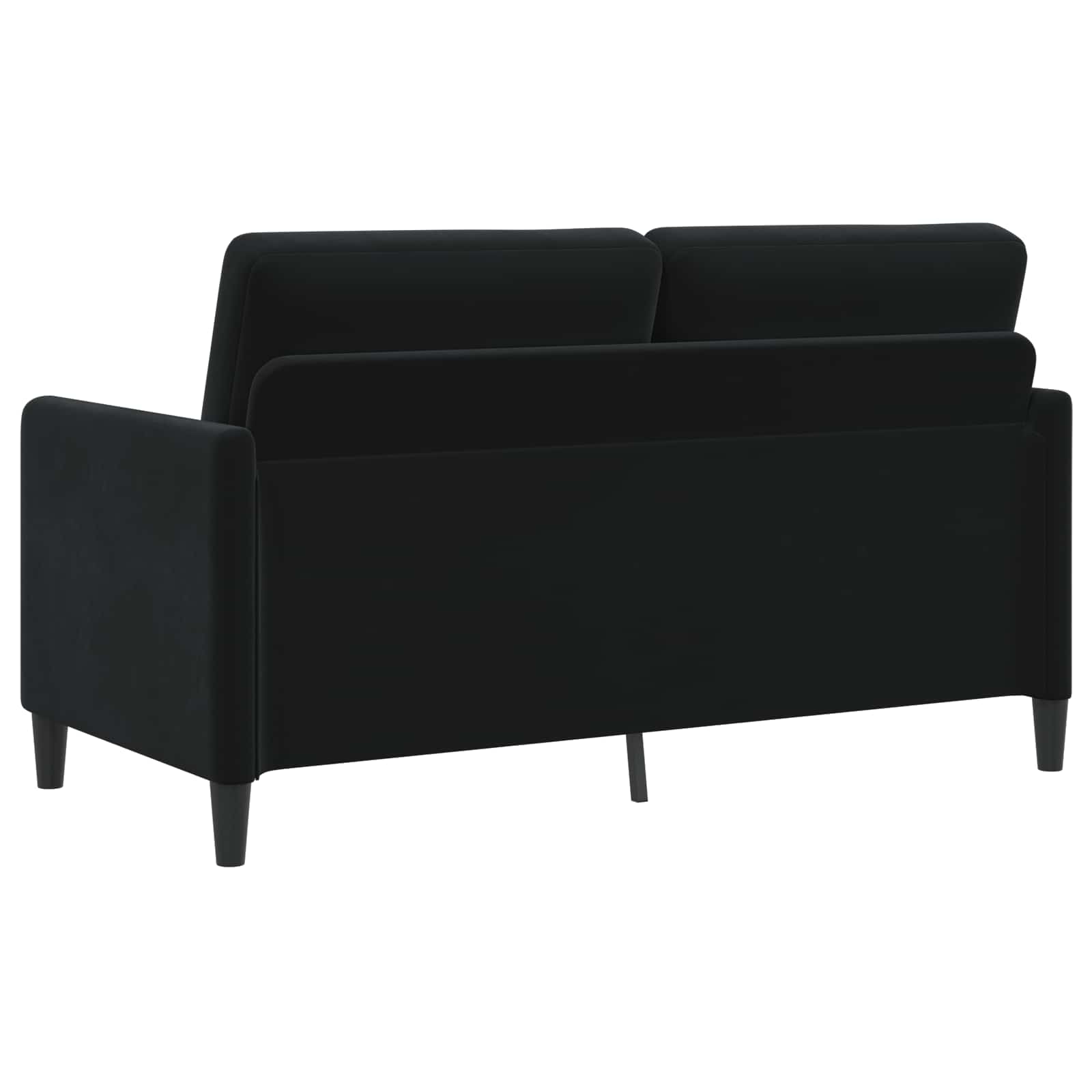 Sofa avec rangement Noir 152 x 78 x 87 cm Polyester