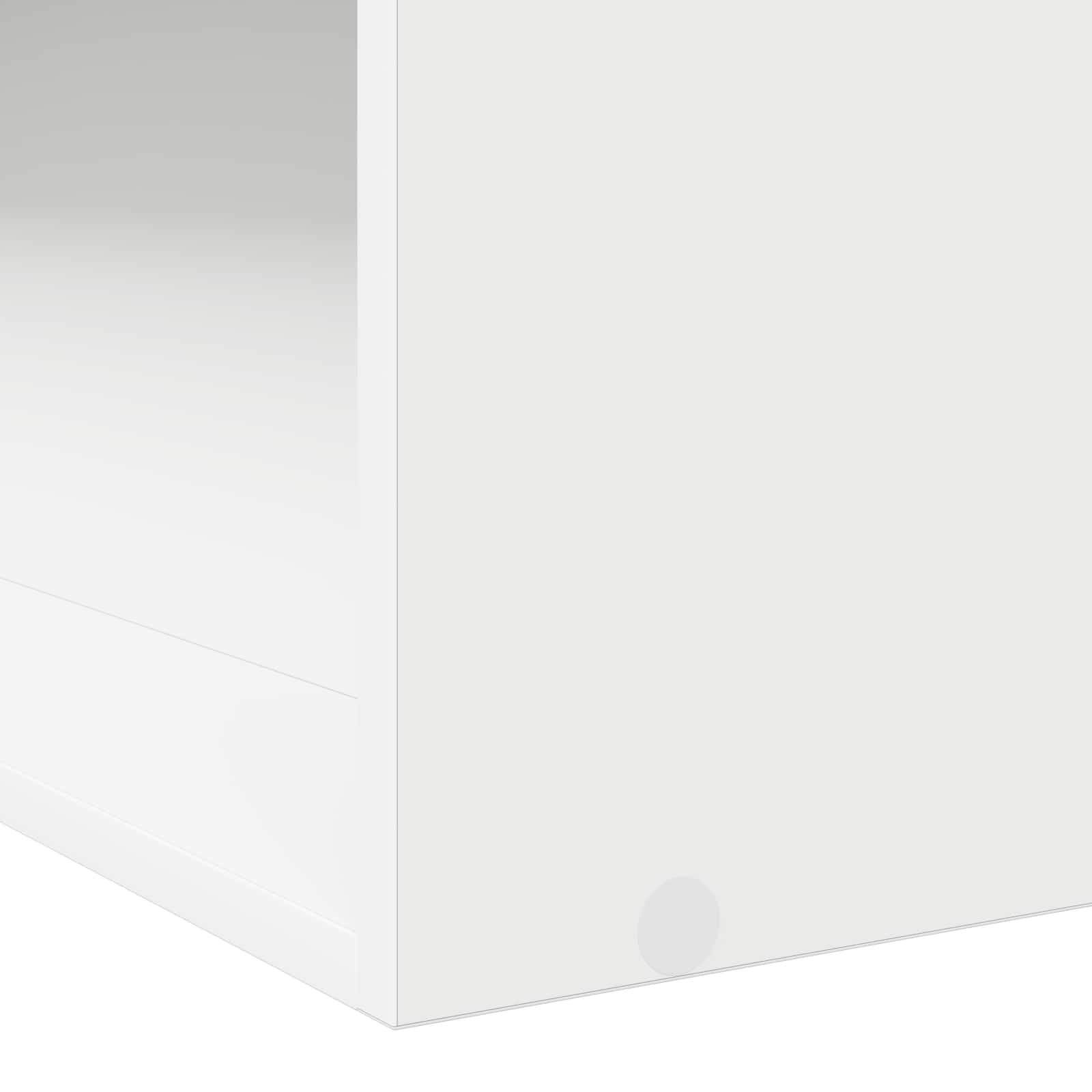 Cadre de lit avec rangement Blanc 80 x 200 cm Bois d'ingénierie
