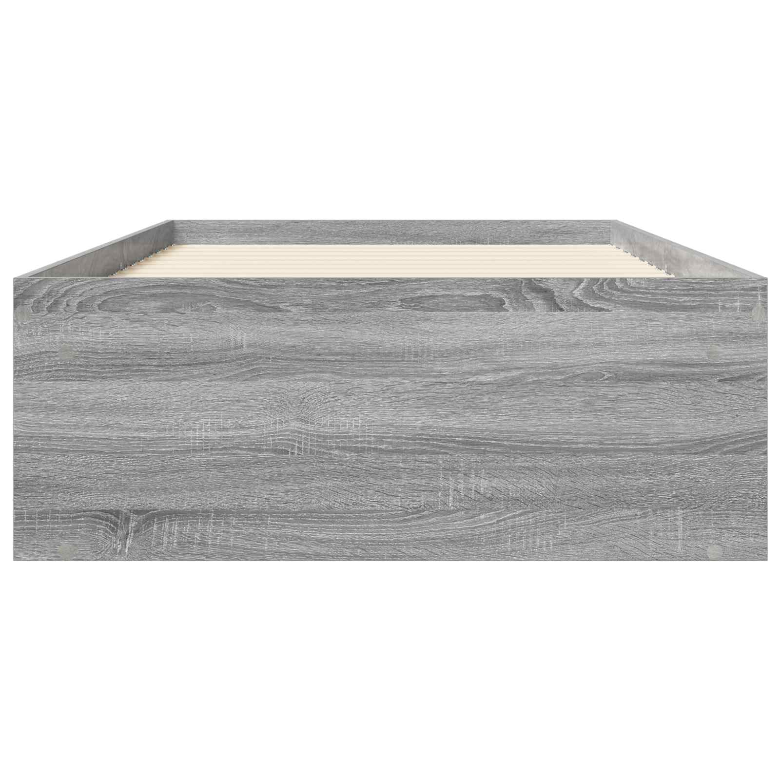 Cadre de lit avec rangement Sonoma gris 80 x 200 cm
