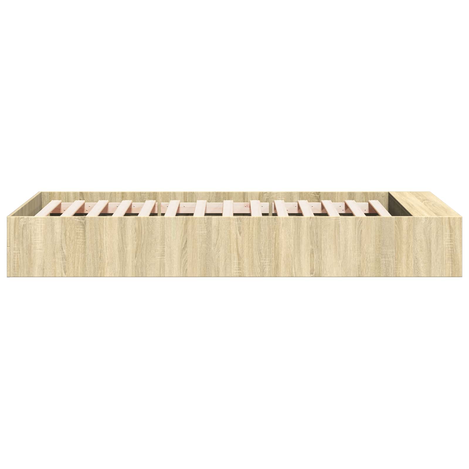 Cadre de lit avec rangement Chêne Sonoma 80 x 200 cm