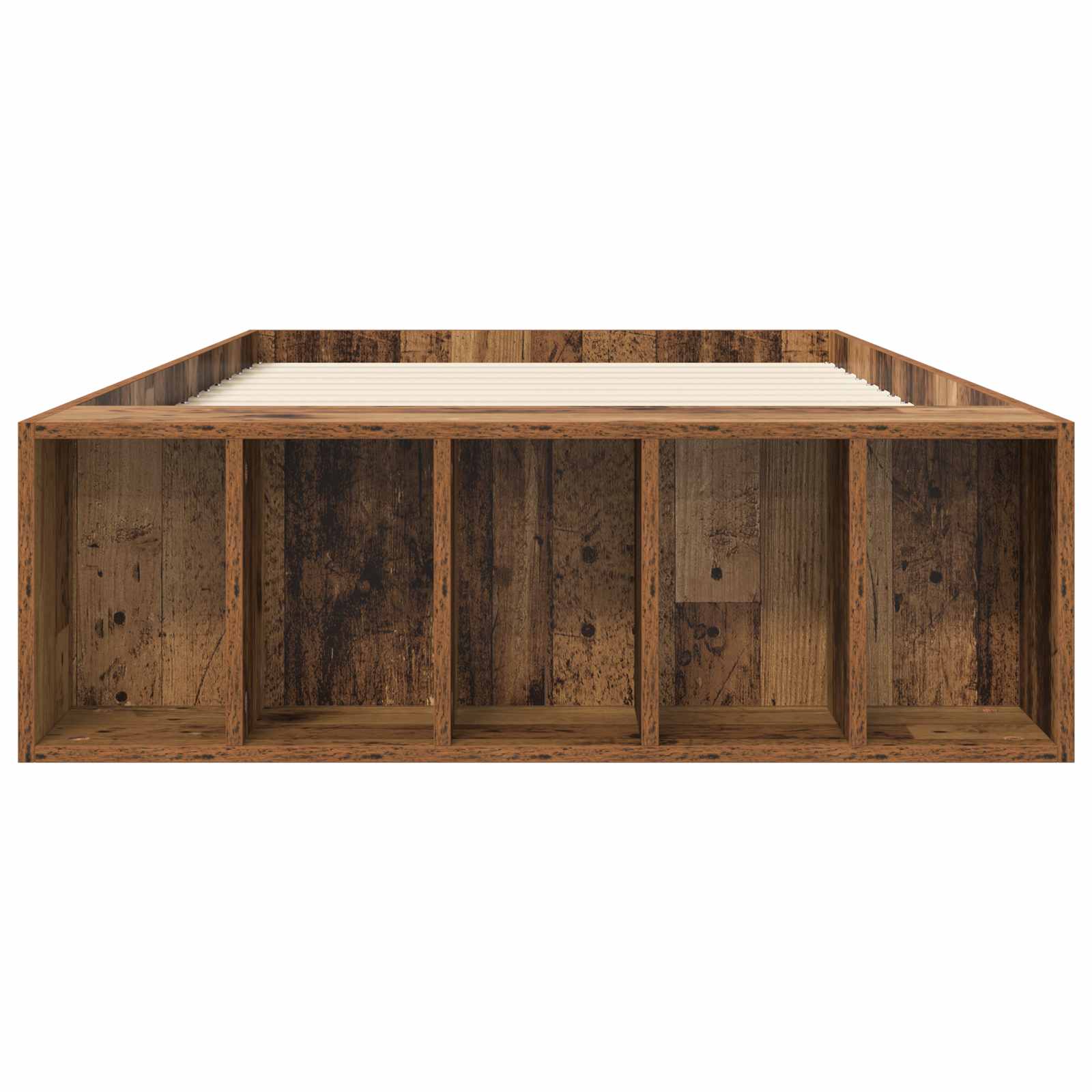 Cadre de lit avec rangement Bois ancien 80 x 200 cm