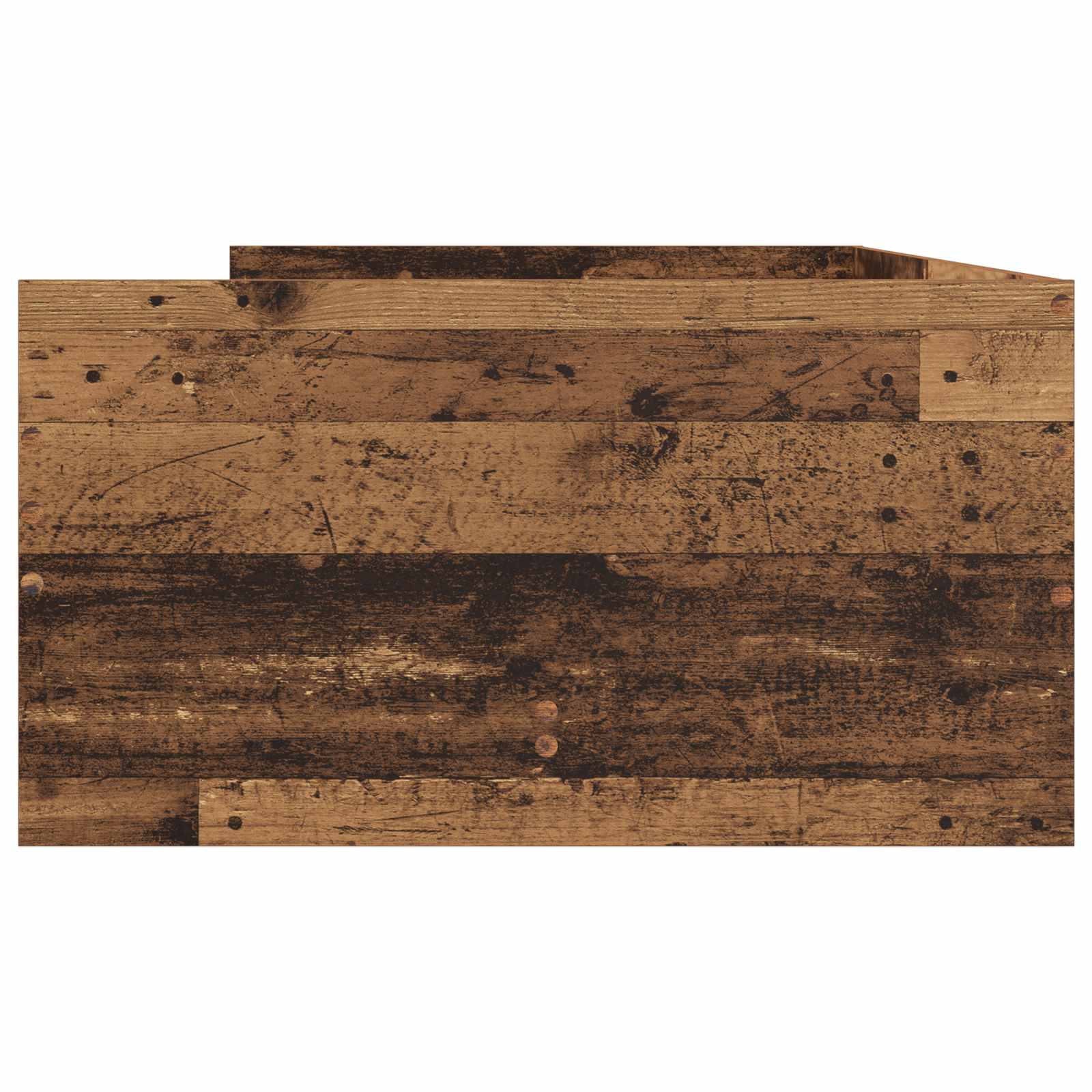 Cadre de lit avec rangement Bois ancien 80 x 200 cm