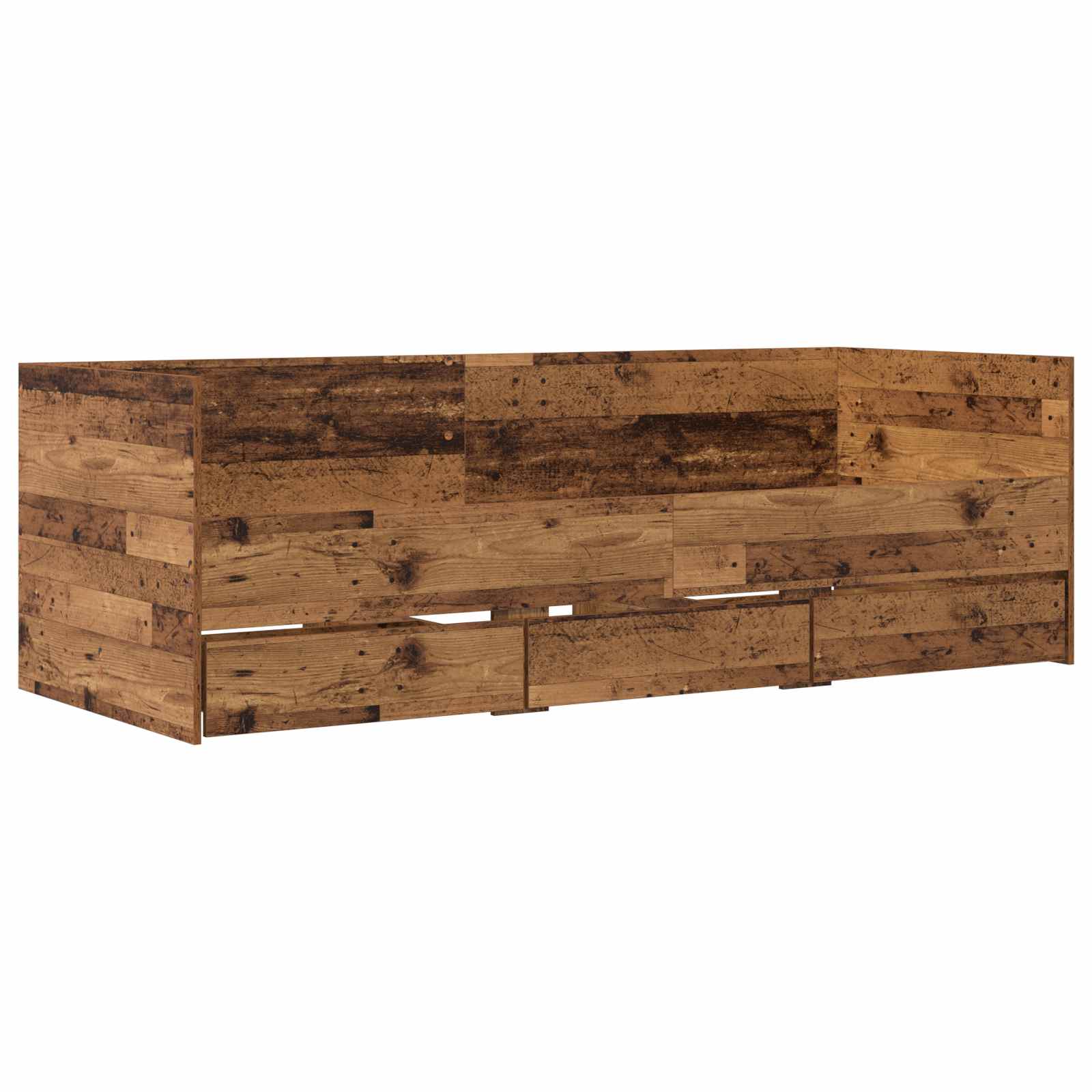 Lit d'appoint avec tiroir Bois ancien Bois d'ingénierie - XIOS
