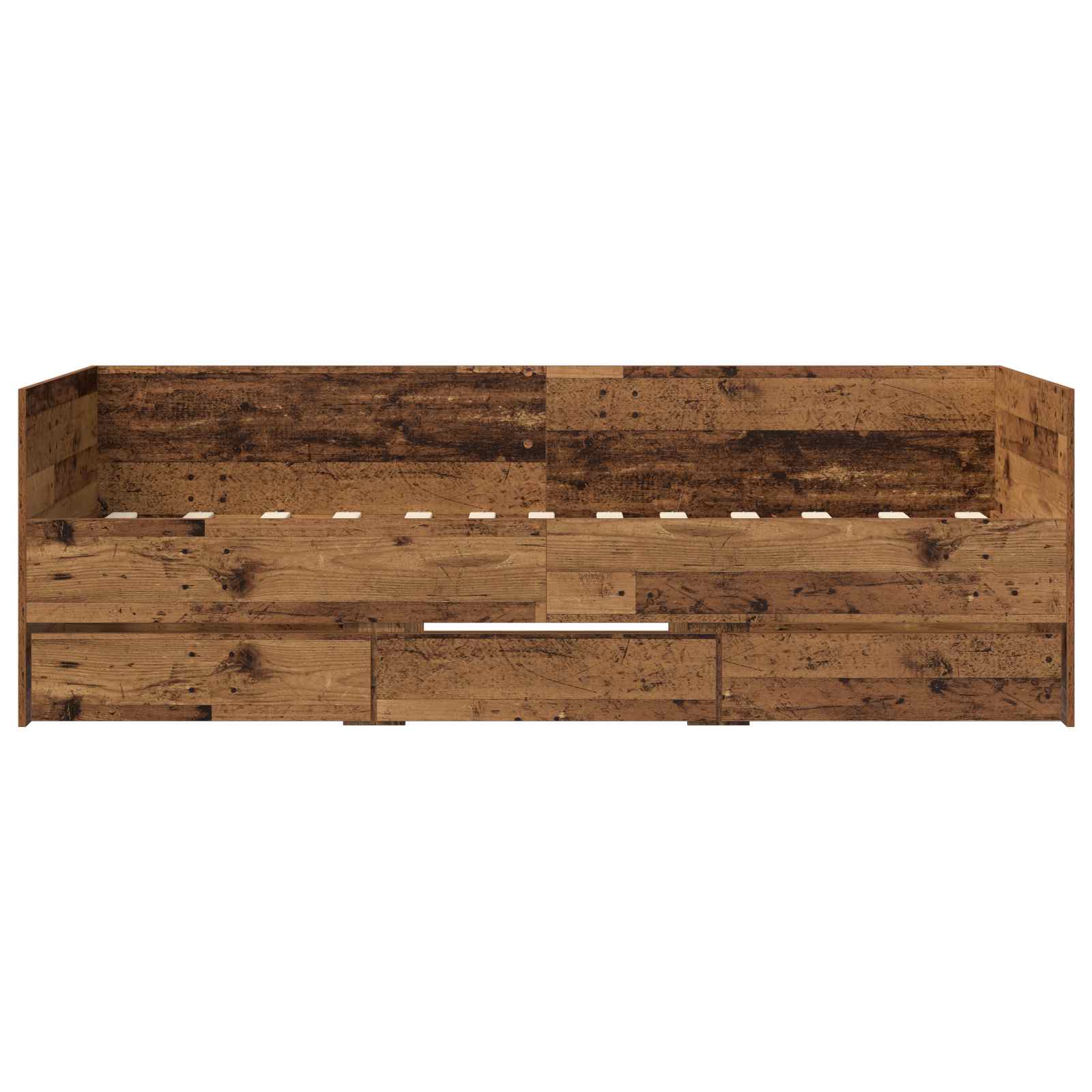 Lit d'appoint avec tiroir Bois ancien Bois d'ingénierie - XIOS