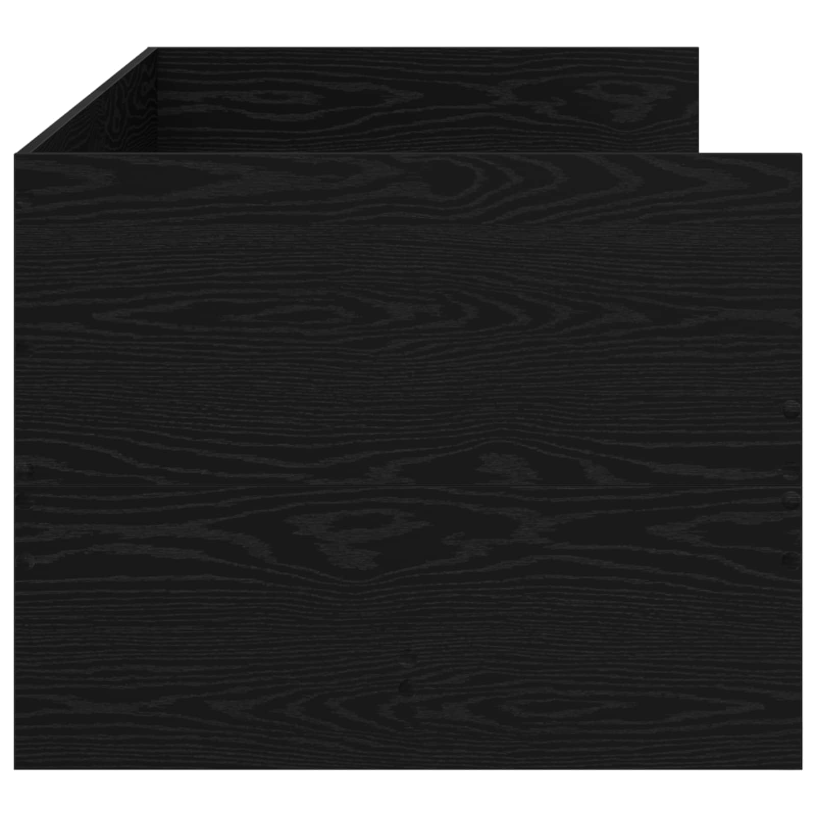 Lit d'appoint avec tiroir Chêne noir Bois d'ingénierie - XIOS