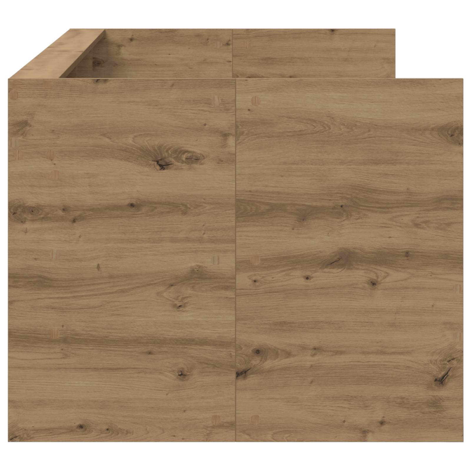 Lit d'appoint avec tiroir Chêne artisanal Bois d'ingénierie