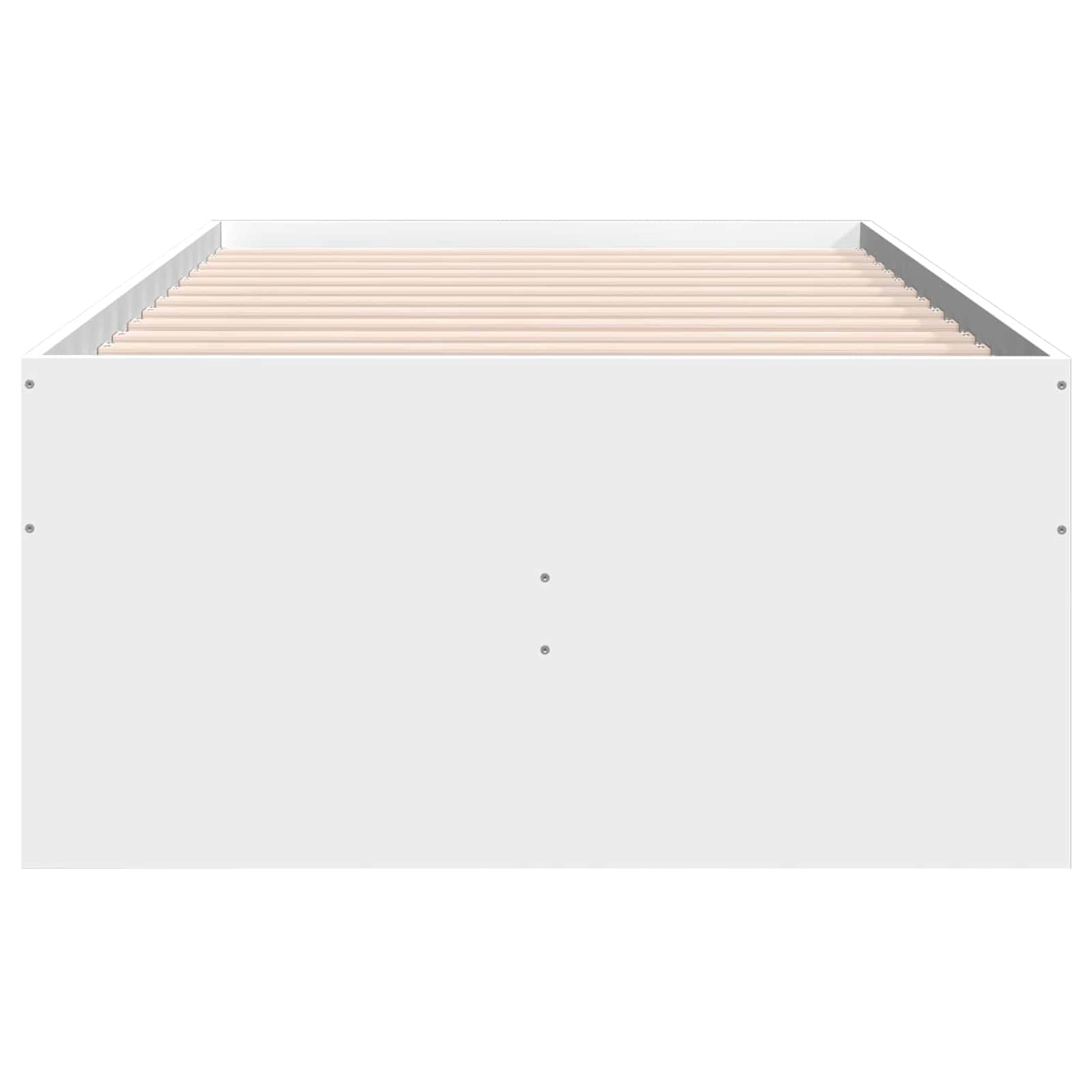 Cadre de lit avec rangement Blanc 80 x 200 cm Bois d'ingénierie