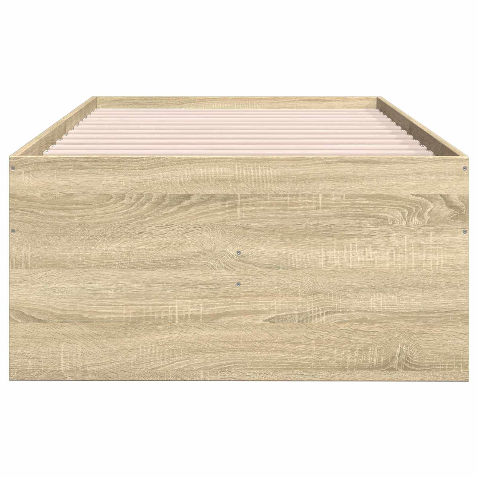 Cadre de lit avec rangement Chêne Sonoma 80 x 200 cm
