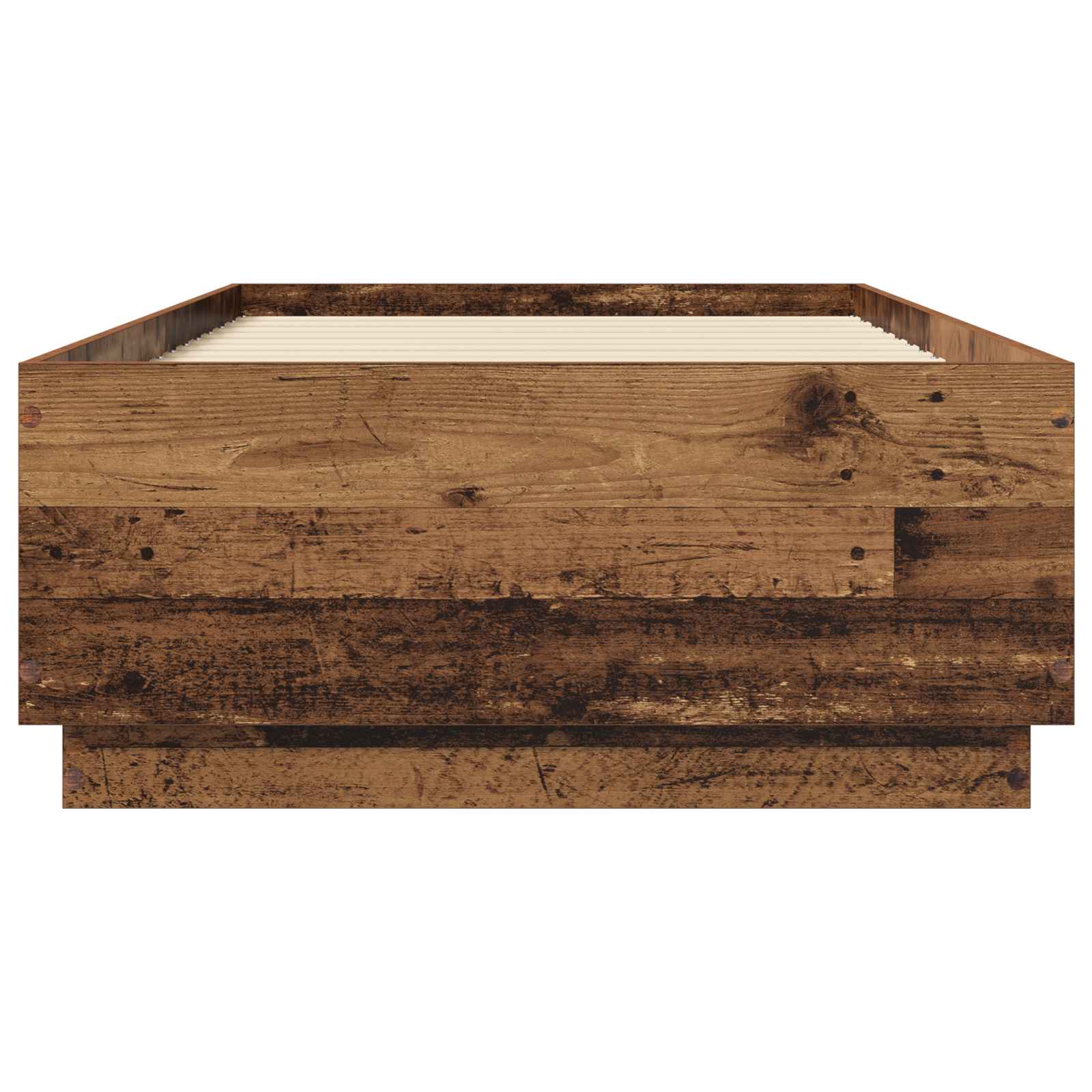 Cadre de lit Bois ancien 80 x 200 cm Bois d'ingénierie