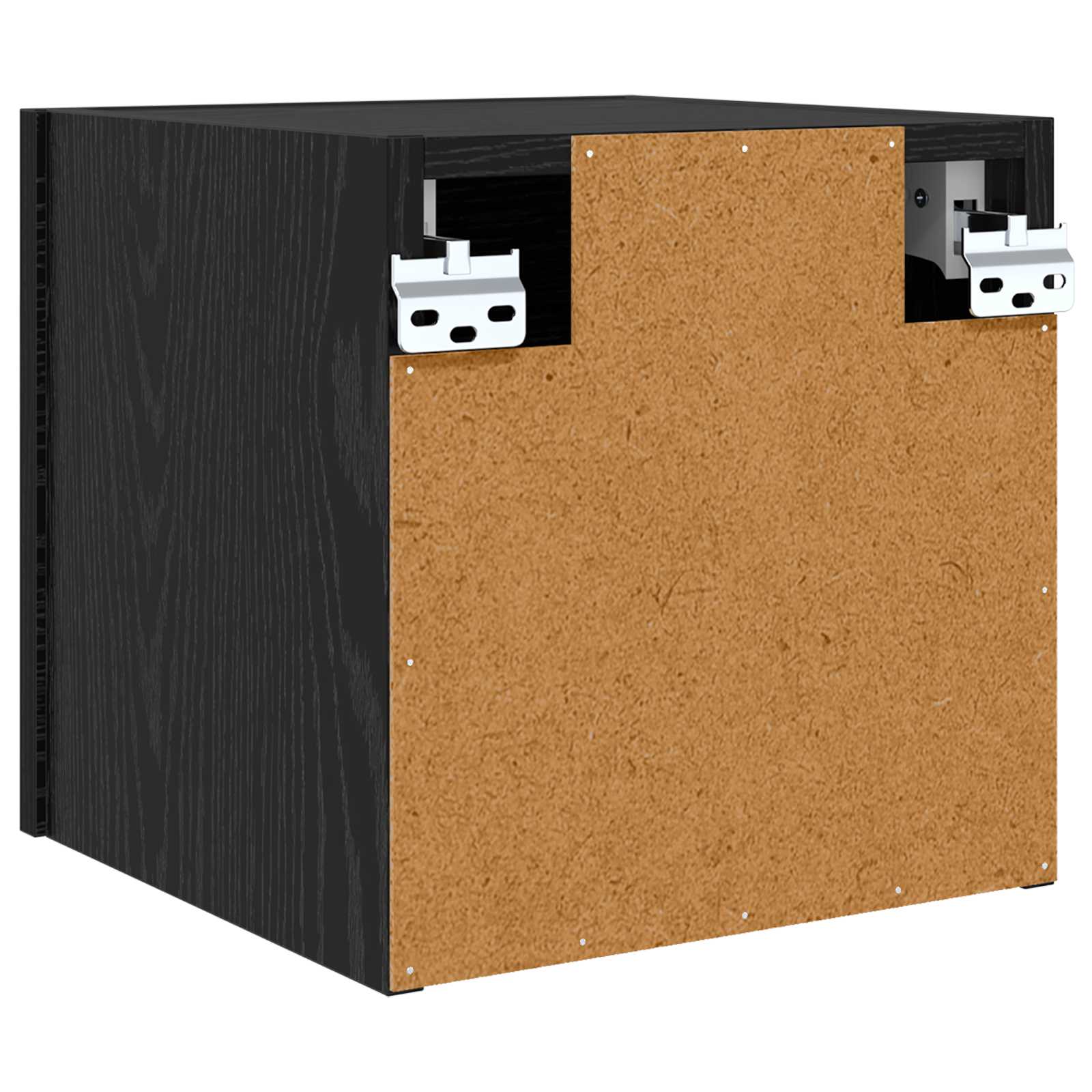 Meuble TV mural 4 pcs Chêne noir 30,5 x 30 x 30 cm - XIOS