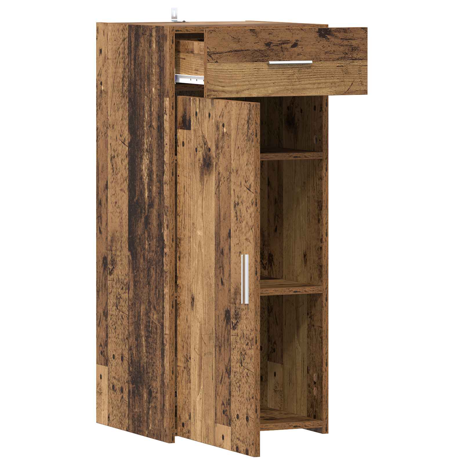 Armoire de rangement avec tiroir Bois ancien 40 x 42,5 x 93 cm - XIOS