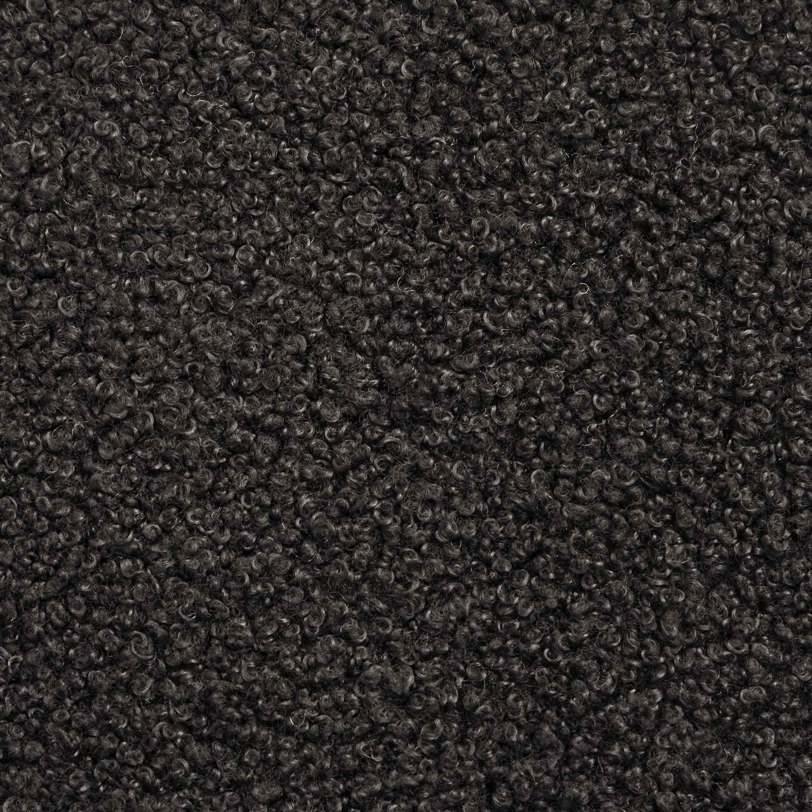 banc Uni Noir 110 x 40 x 46 cm Bouclé - XIOS