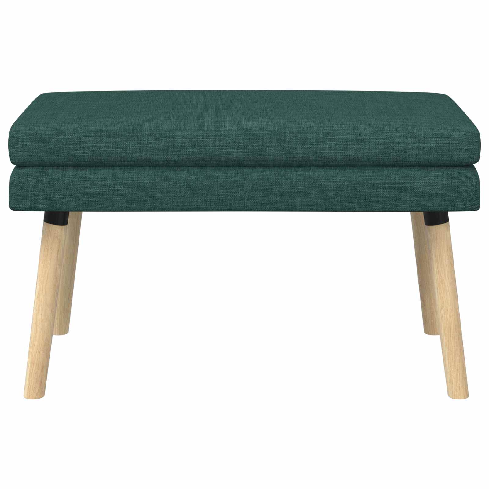 Banc à double couche Vert foncé 80 x 40 x 47 cm Tissu - XIOS