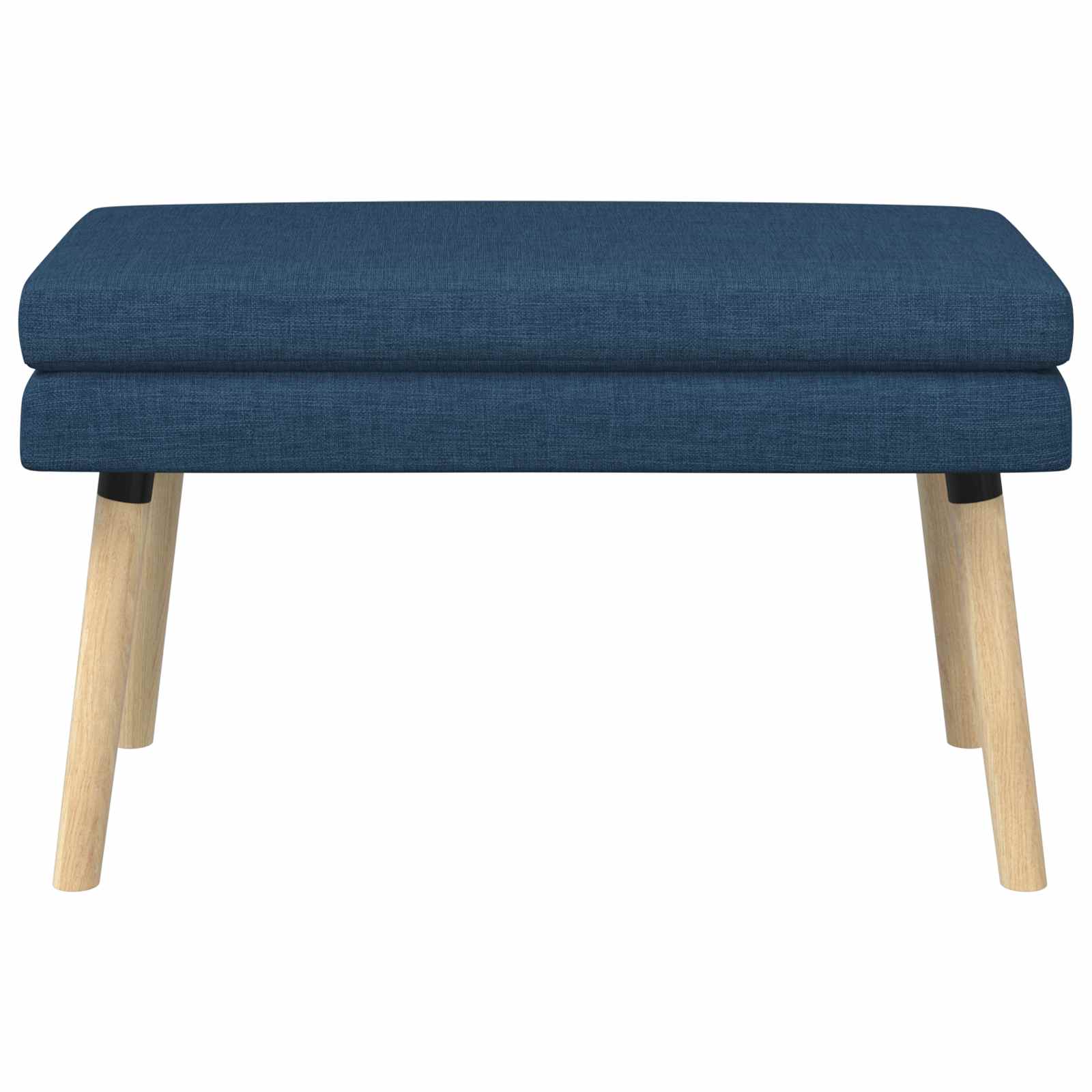 Banc à double couche Bleu 80 x 40 x 47 cm Tissu - XIOS
