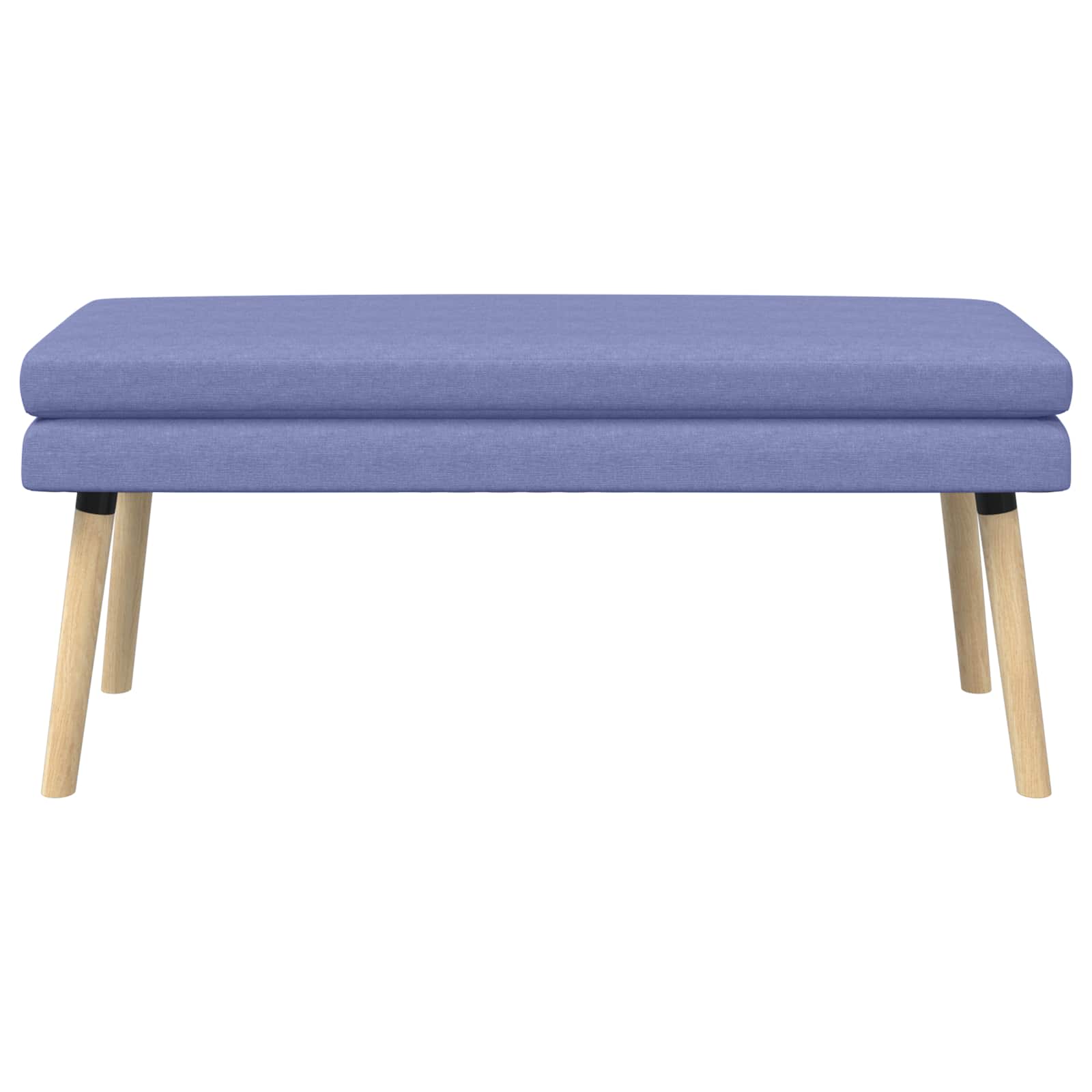 Banc à double couche Bleu denim 110 x 40 x 47 cm Tissu - XIOS