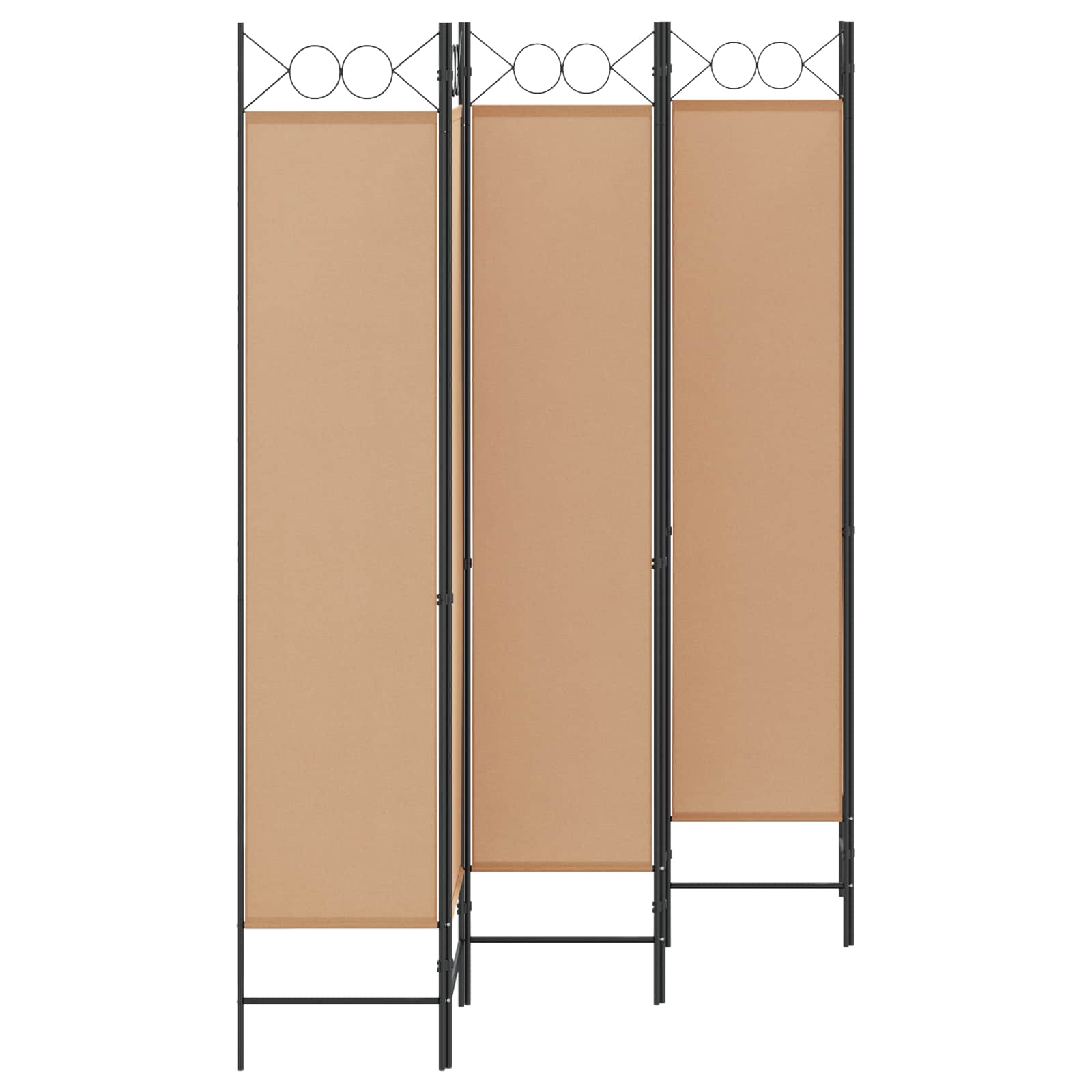 Paravent à 6 panneaux Beige 240 x 200 cm Tissu - XIOS