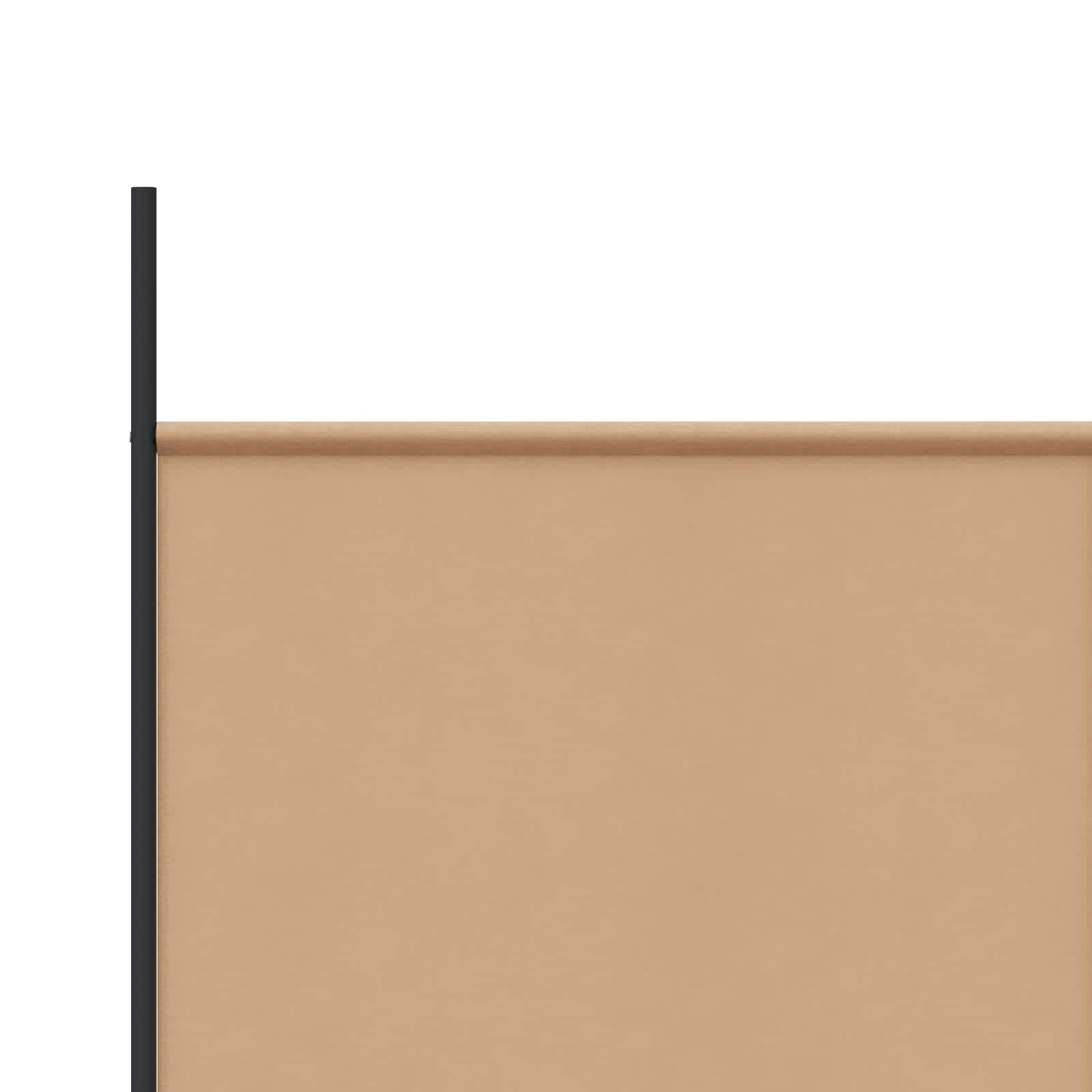 Paravent à 4 panneaux Beige 200 x 200 cm Tissu - XIOS