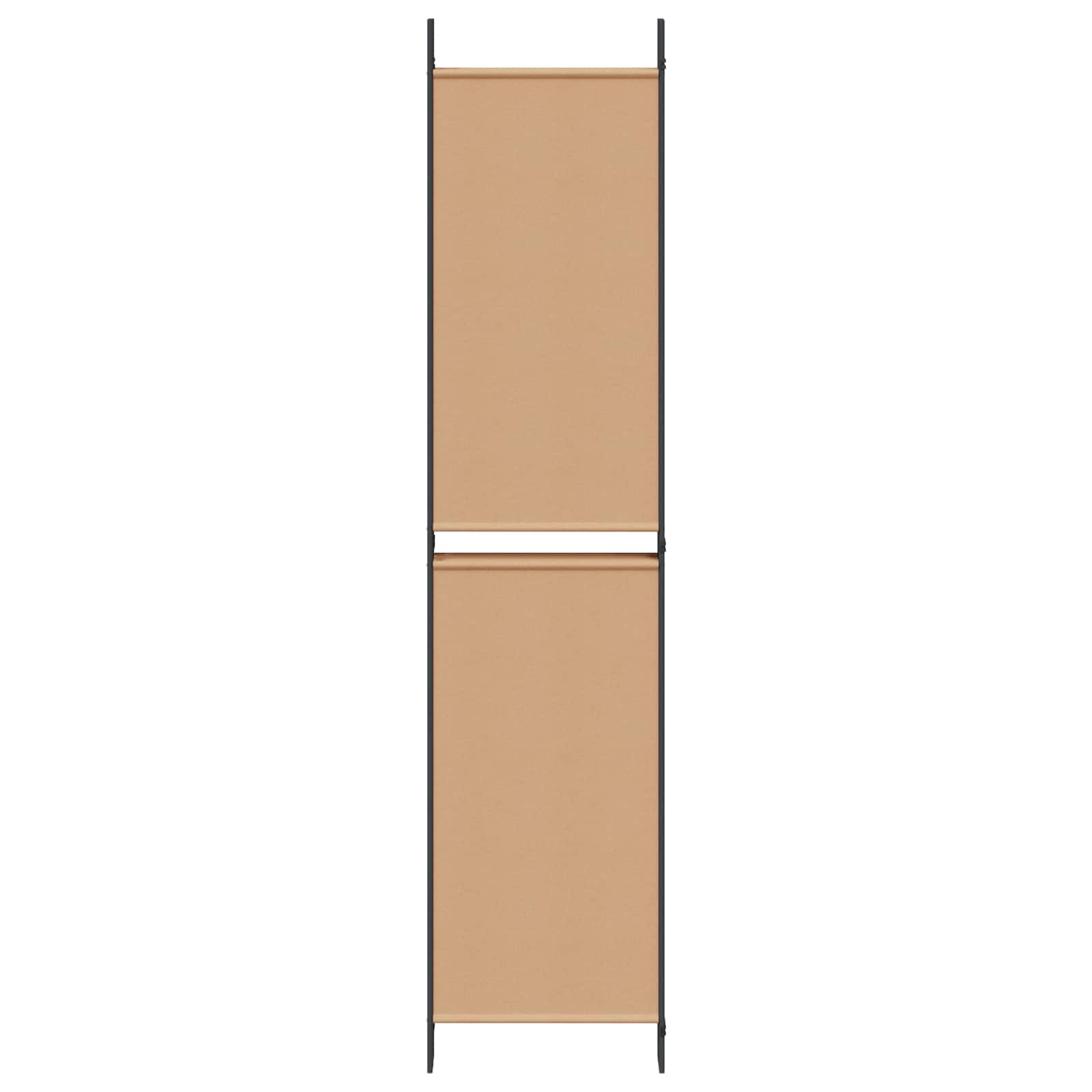 Paravent à 6 panneaux Beige 300 x 220 cm Tissu - XIOS