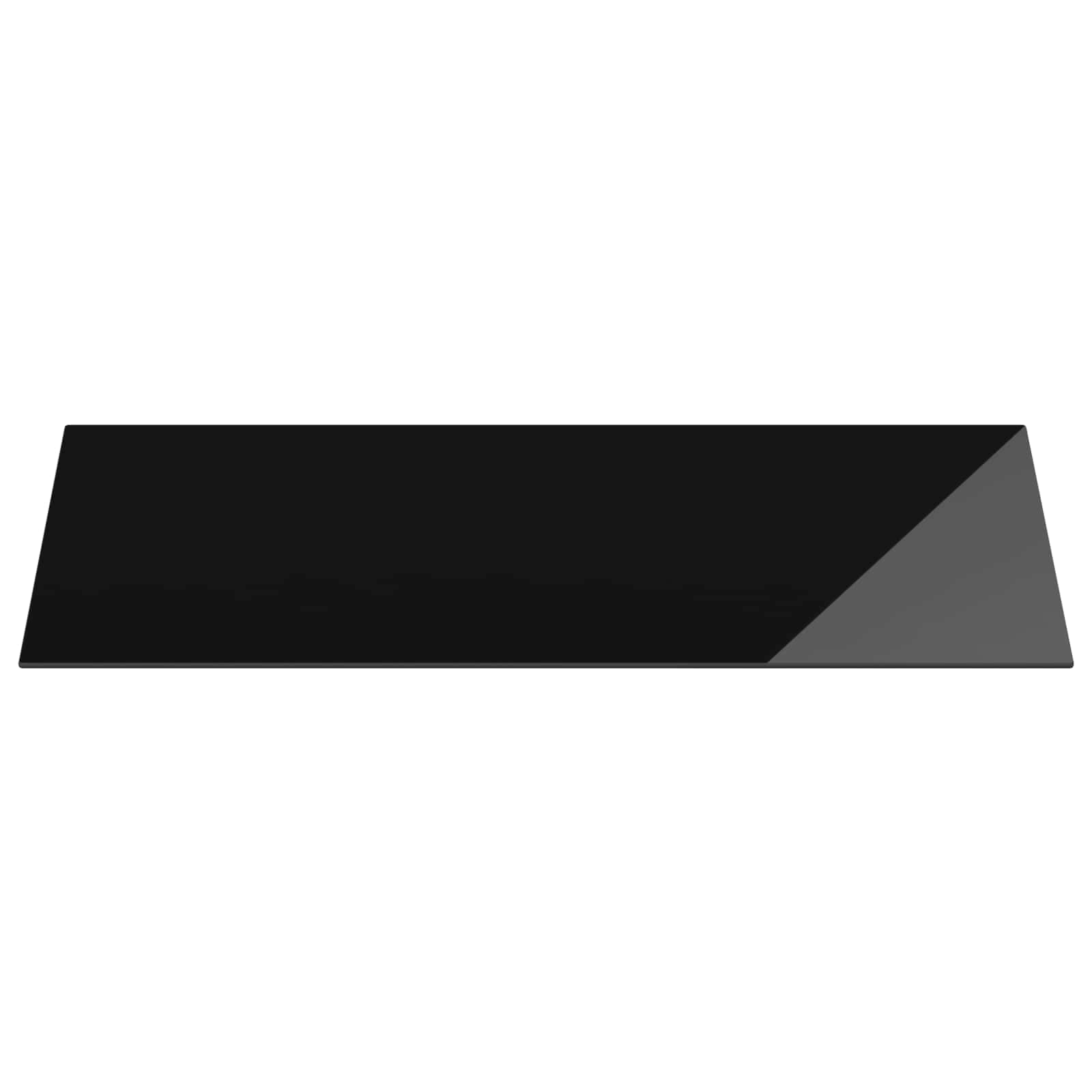 Plateau de table 4 pc Noir Verre - XIOS
