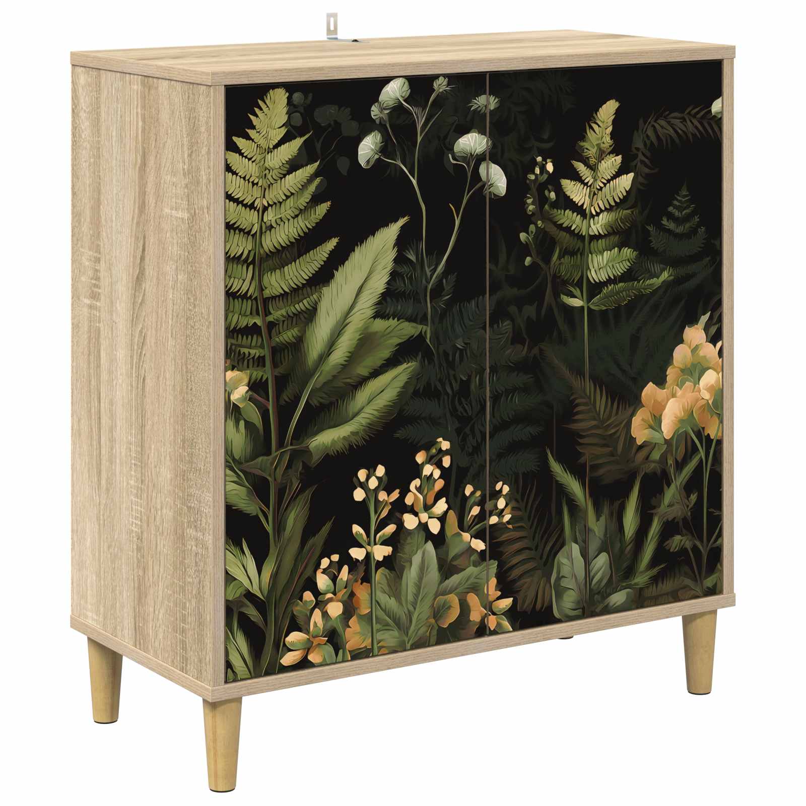 Buffet RHENEN Sonoma 69 x 33 x 75 cm Bois d'ingénierie