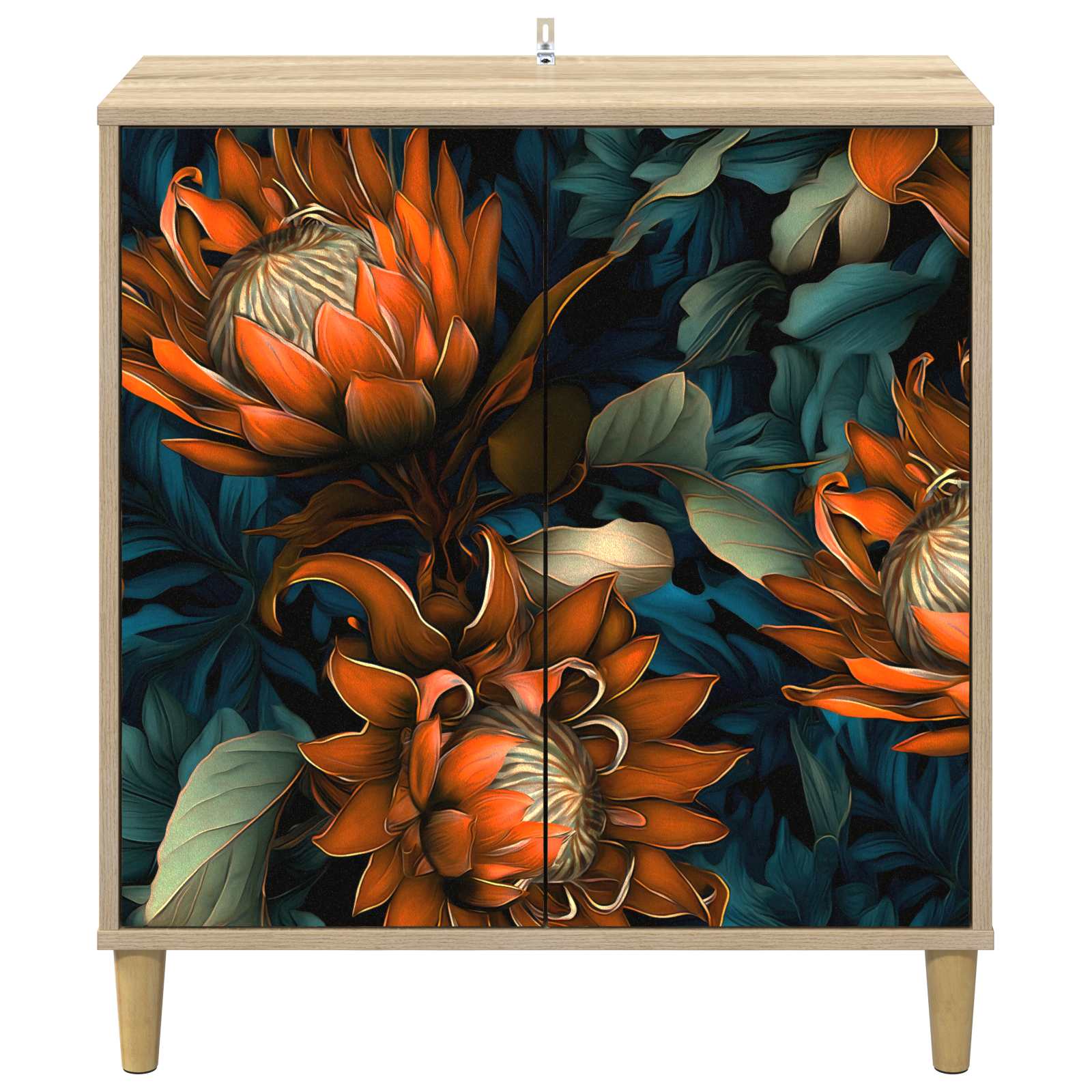 Buffet LOCHEM Sonoma 69 x 33 x 75 cm Bois d'ingénierie