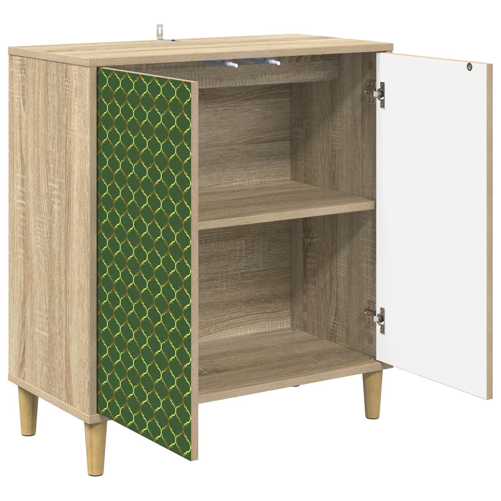 Buffet GELEEN Sonoma 69 x 33 x 75 cm Bois d'ingénierie